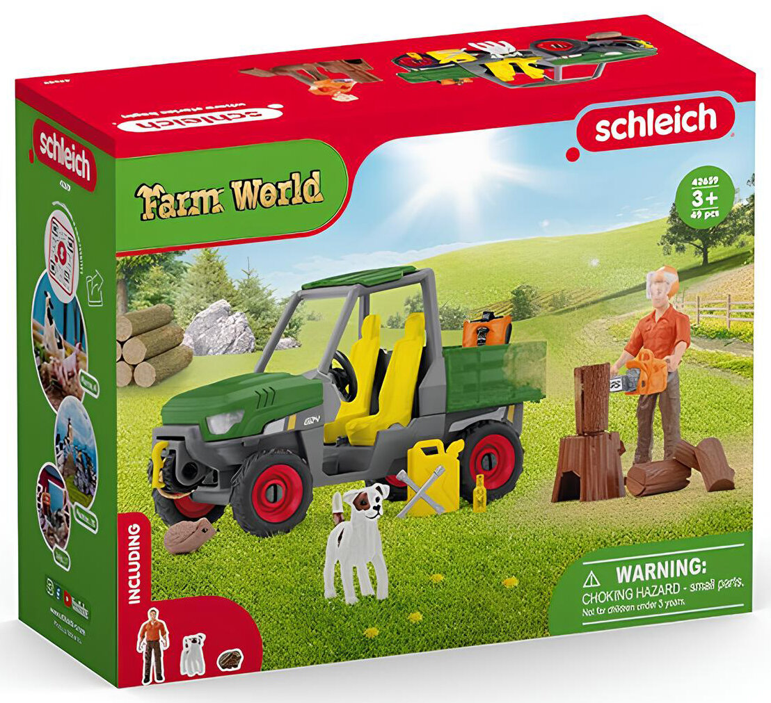 SCHLEICH 42659 Zestaw figurek Praca w lesie - niskie ceny i opinie