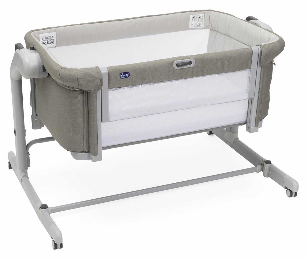 CHICCO Co-sleeping Next2me Magic Evo Beżowy Łóżeczko dostawne