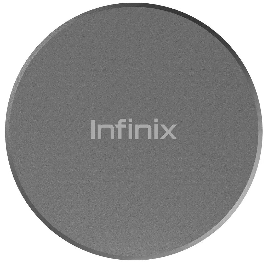 INFINIX Magnetic Wireless Fast Charge Pad 15W Czarno-srebrny