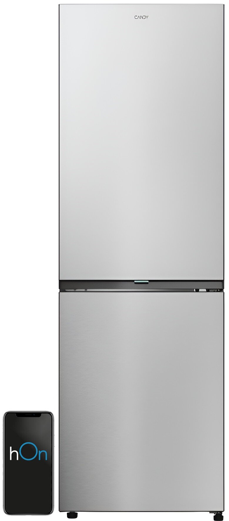 CANDY CNCQ4T618DX Fresco 500 No Frost 185cm Inox Lodówka - niskie