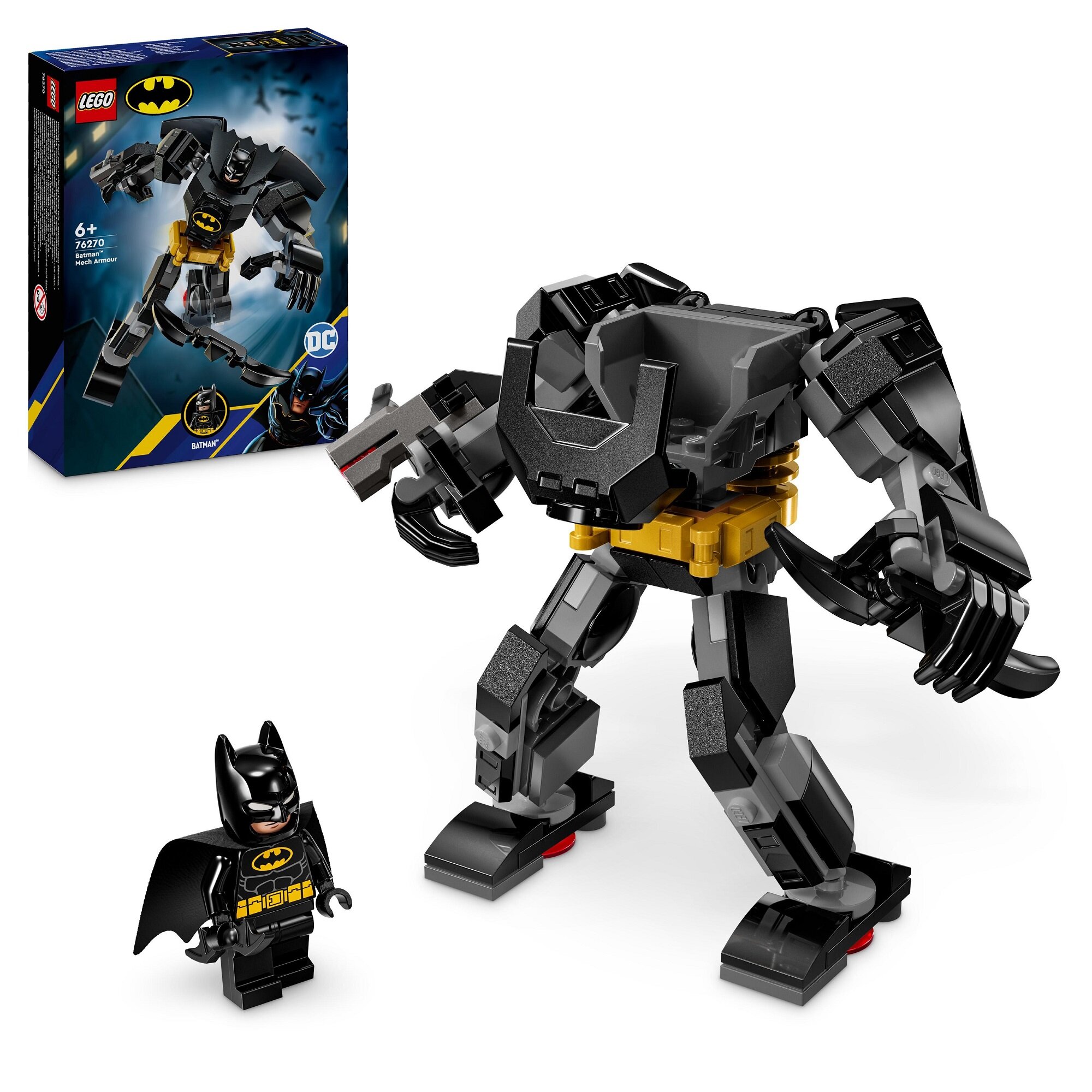 LEGO 76270 DC Batman Mechaniczna zbroja Batmana - niskie ceny i