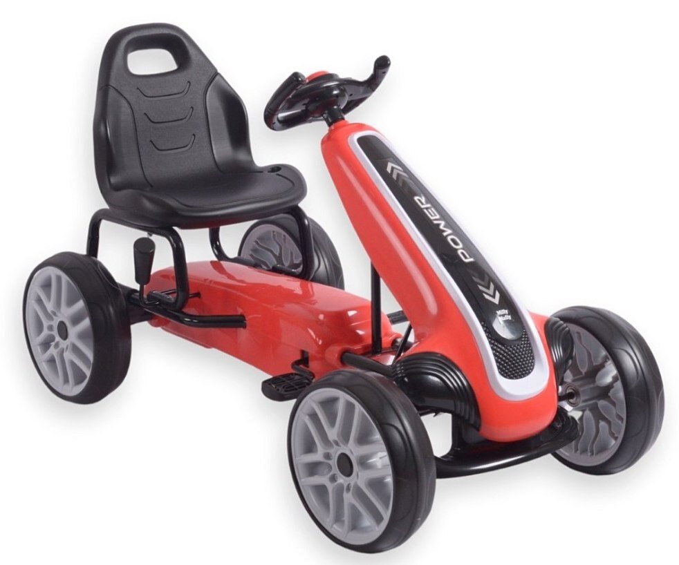 Foto Dětské šlapadlo Milly Mally Abarth Go-kart šlapací motokára