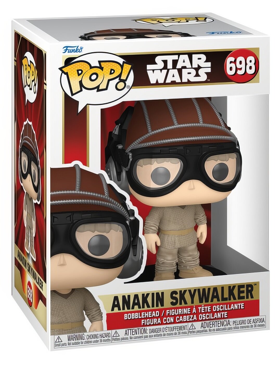 FUNKO Pop Star Wars: Anakin Skywalker w kasku Pod Racer Figurka