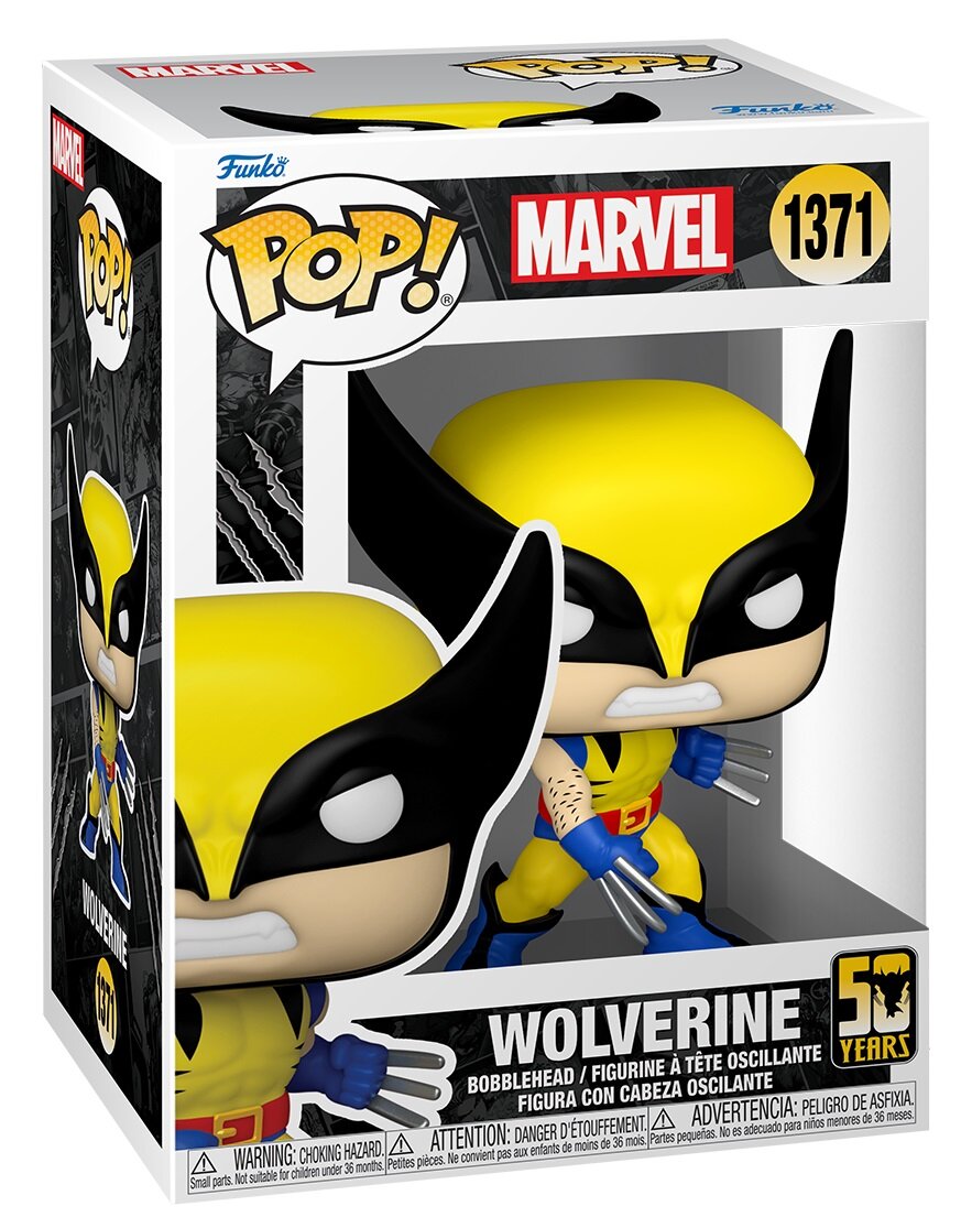 FUNKO Pop Marvel: Wolverine 50-lecie - (Classic) Figurka - niskie