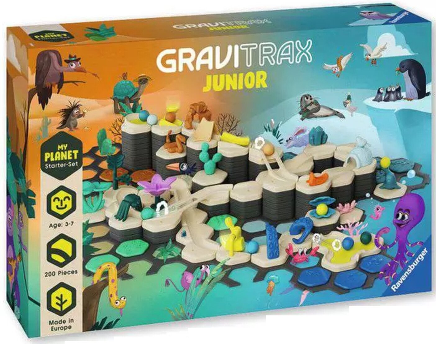 RAVENSBURGER GraviTrax Junior Zestaw startowy Planeta 27059 Gra