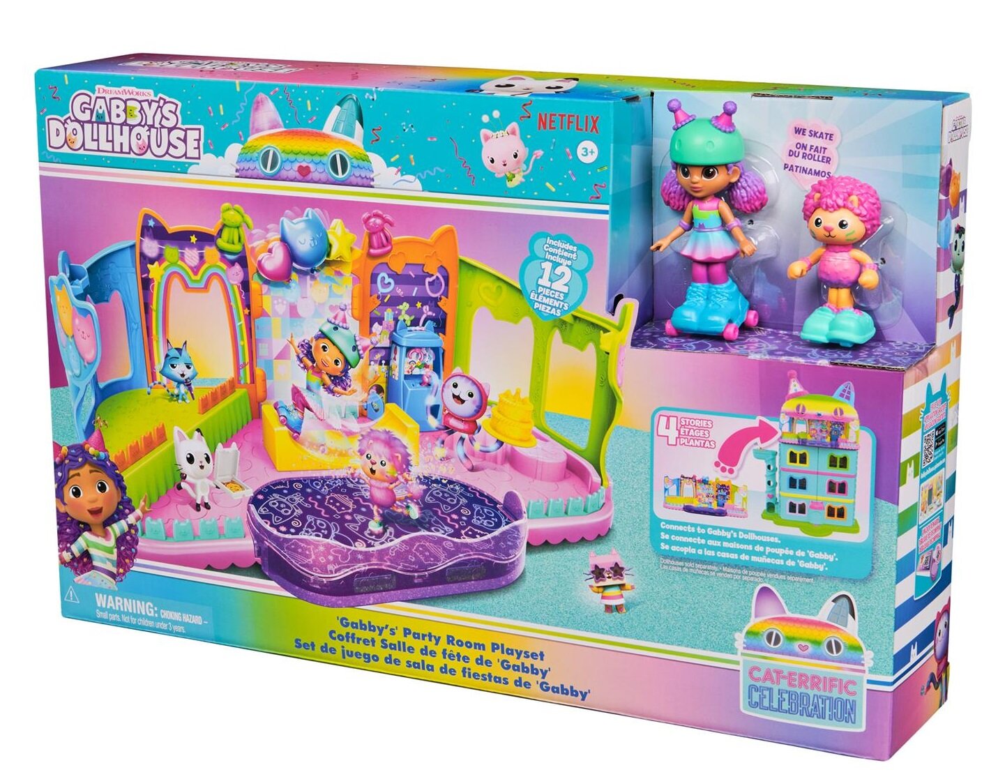 SPIN MASTER Koci Domek Gabi Party Room 6069755 Zestaw figurek