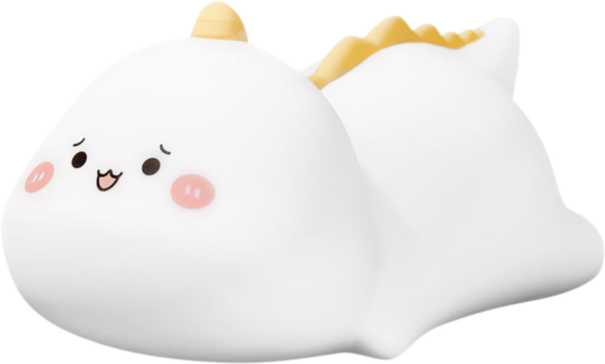 gelLoc USB充電式美顔器 ホワイト MEDIA-TECH Pokky Clever Dino MT227 Lampka nocna - niskie ceny i