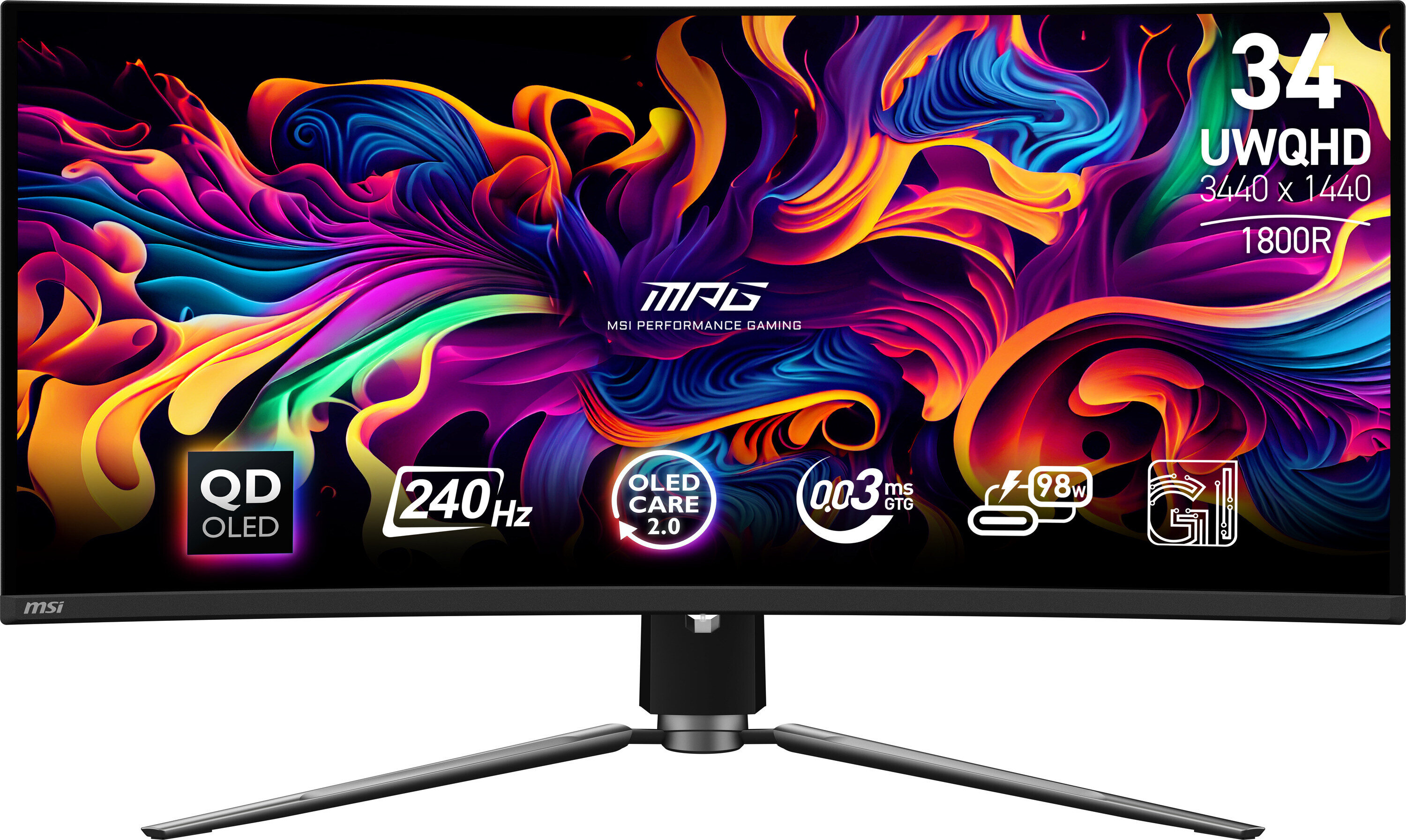 バ*ン様 MSI MPG 341CQPX QD-OLED 34.18インチモニタ Monitor MPG 341CQPX 34.18