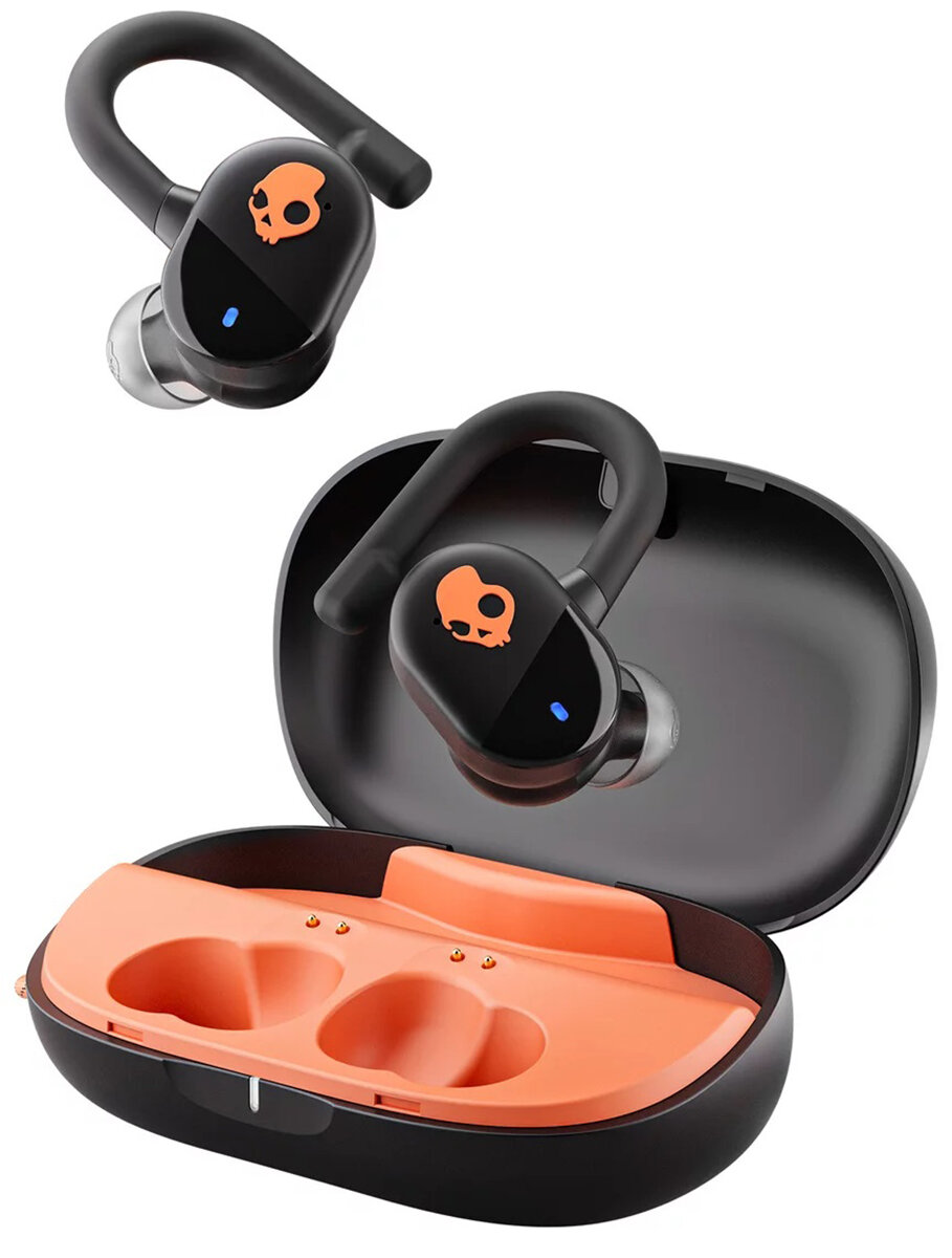 SKULLCANDY Push Play Active Czarno-pomarańczowy Słuchawki