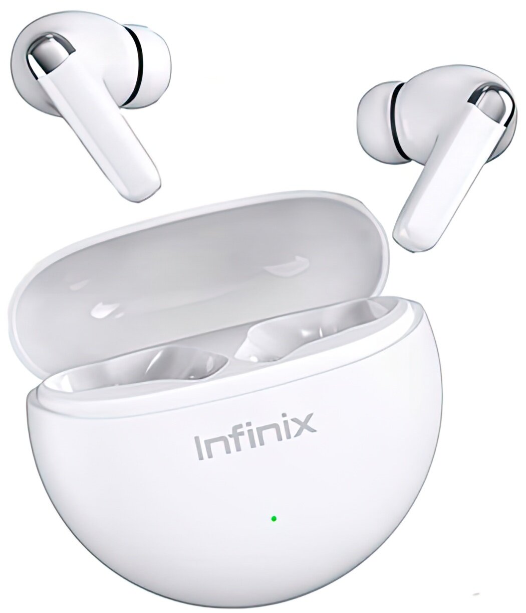 INFINIX Buds Neo XE26 Biały Słuchawki dokanałowe - niskie ceny i
