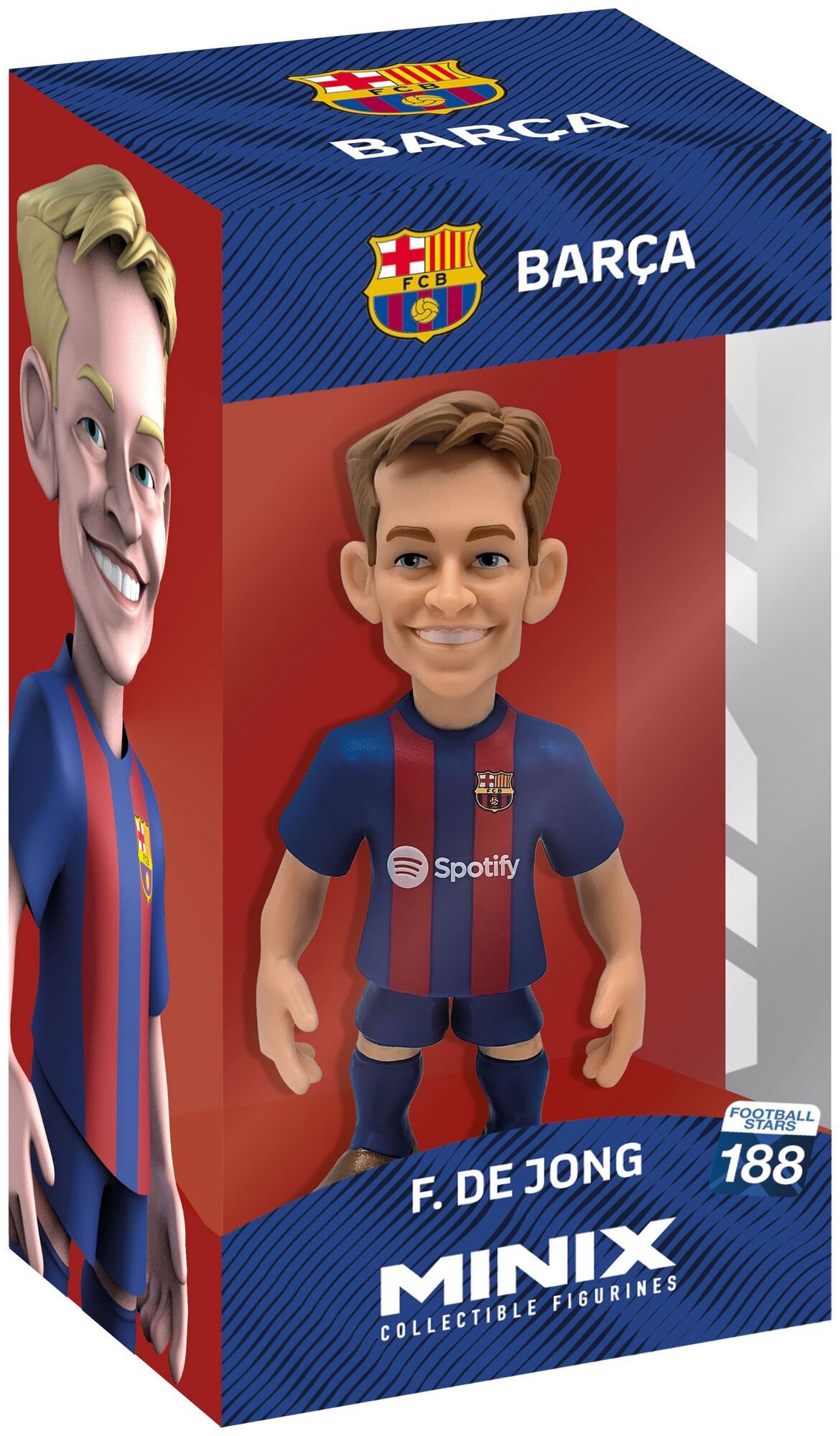 Figura Minix Football Stars World Cup 7cm: France - Dembélé - Jogo Digital