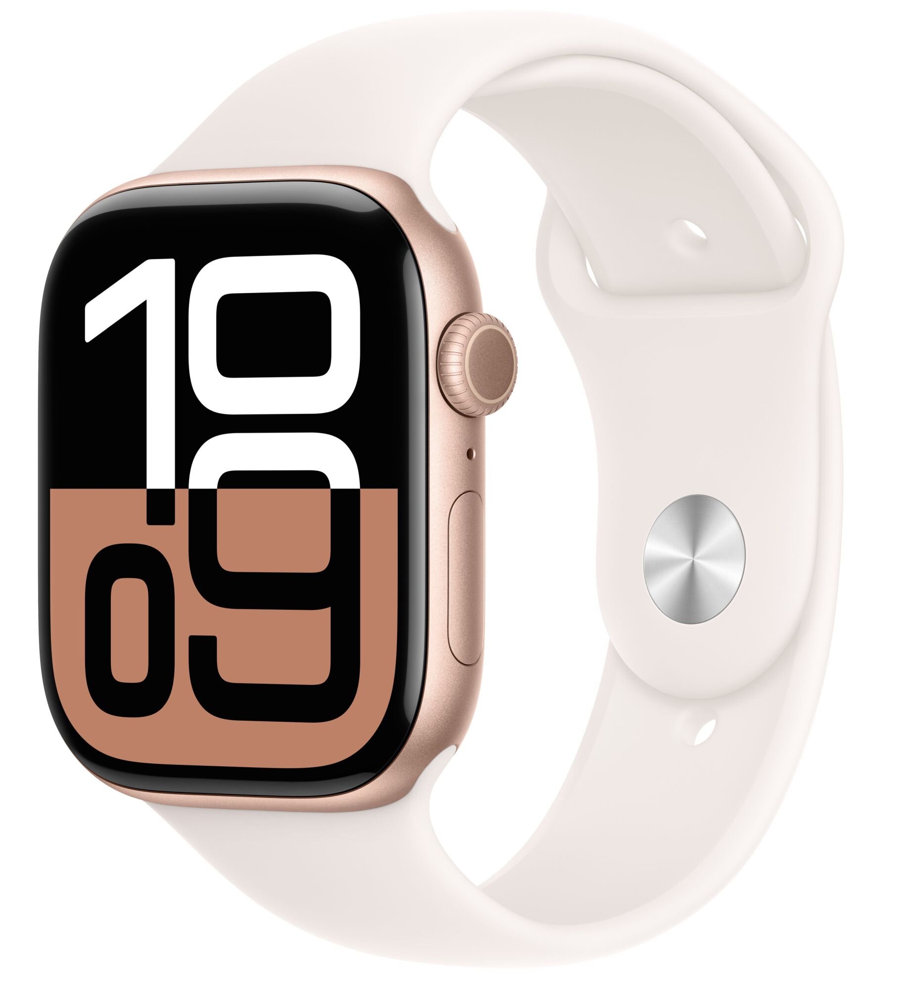 エルメスApple Watch 10 42mm S i lverTitanium Apple Watch 10 GPS + Cellular 42mm koperta z aluminium (różowe