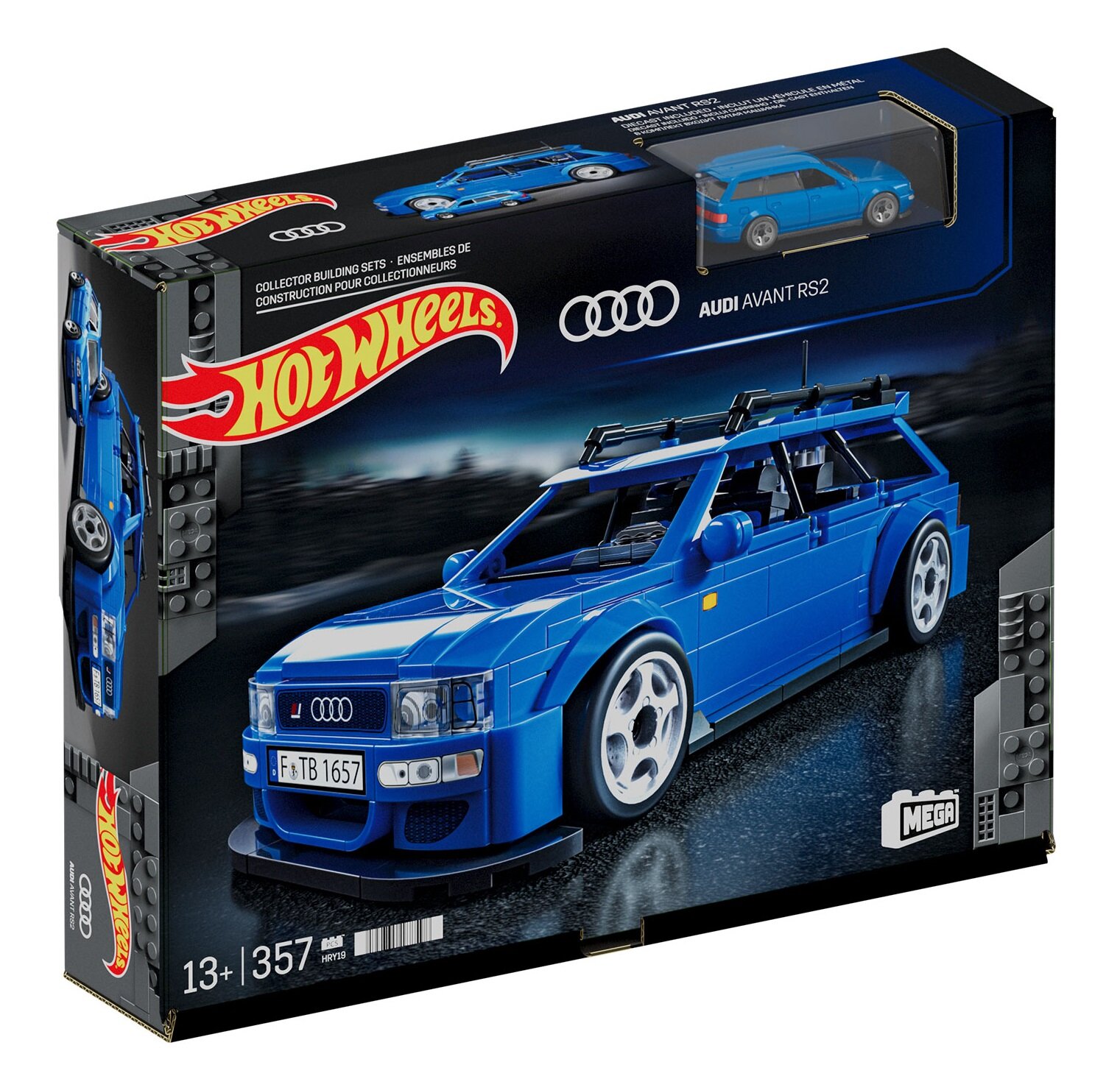 Jeu de construction Mega Hot Wheels Audi Avant RS2