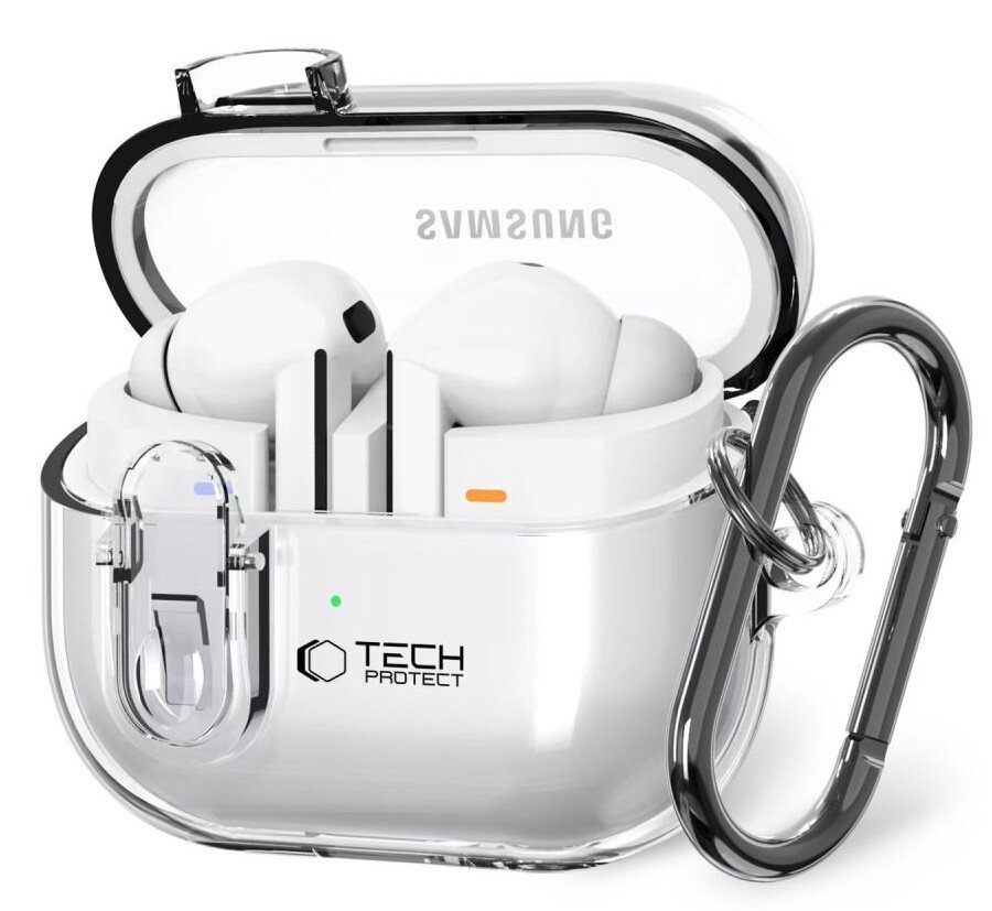 TECH-PROTECT Flexair do Samsung Galaxy Buds 3/3 Pro Przezroczysty