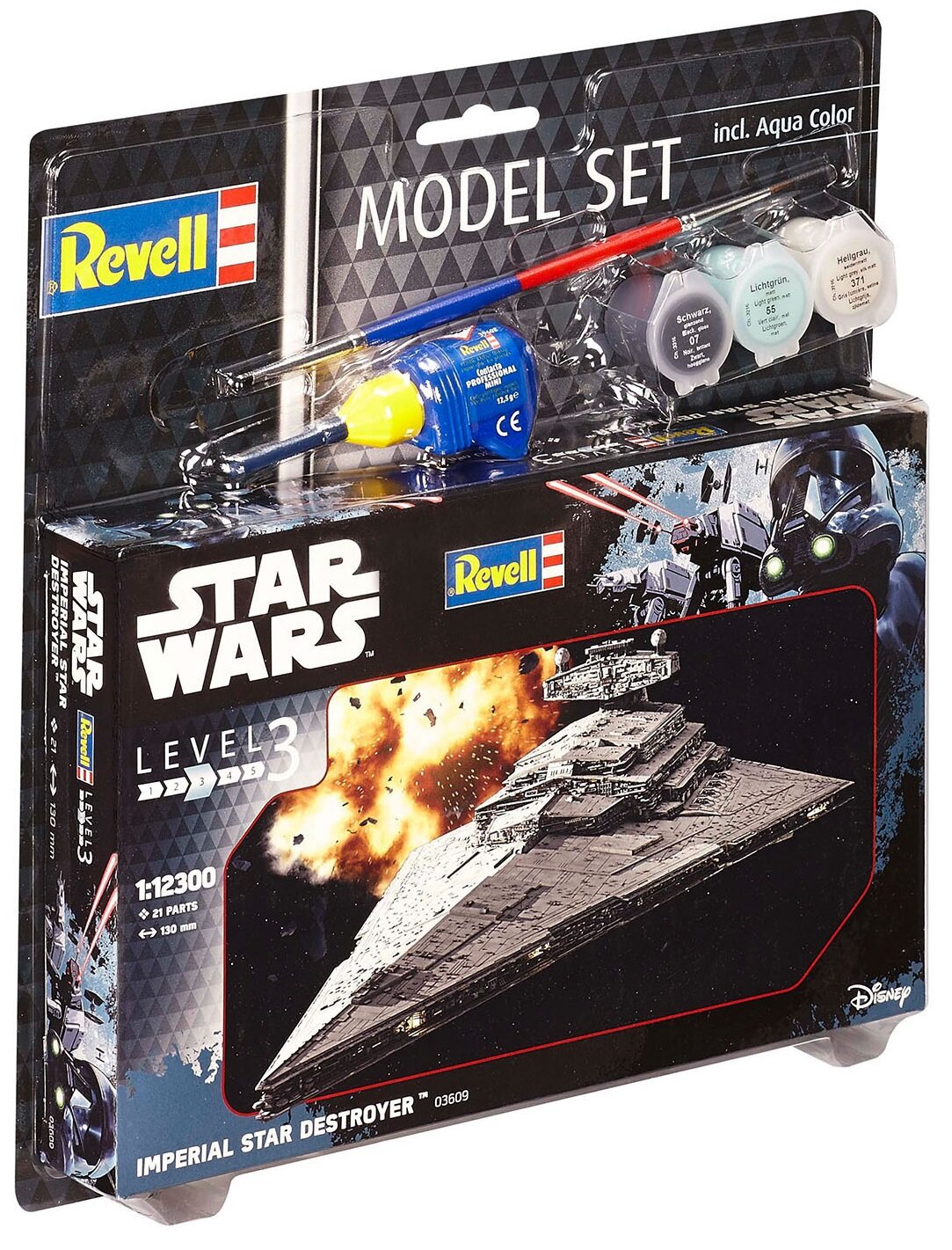Maquette Revell - Imperial Star Destroyer Star Wars - Vaisseau De Collection