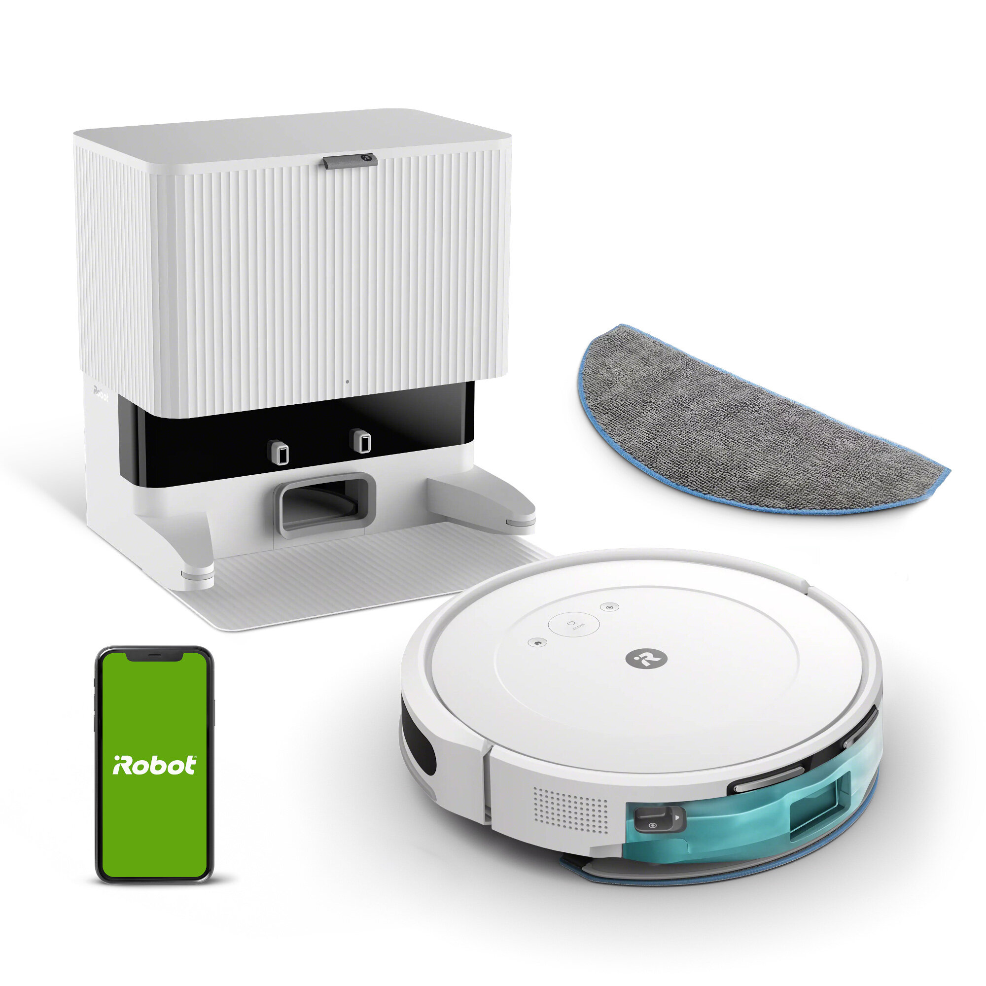 IROBOT Romba Combo Essential 2 Biały Robot sprzątający - niskie