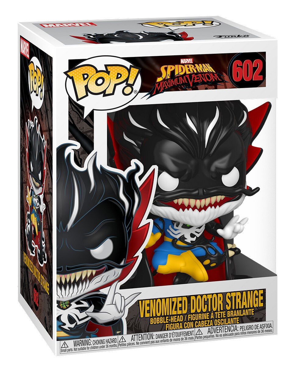 FUNKO Pop Marvel Max Venomized Doctor Strange Figurka - niskie