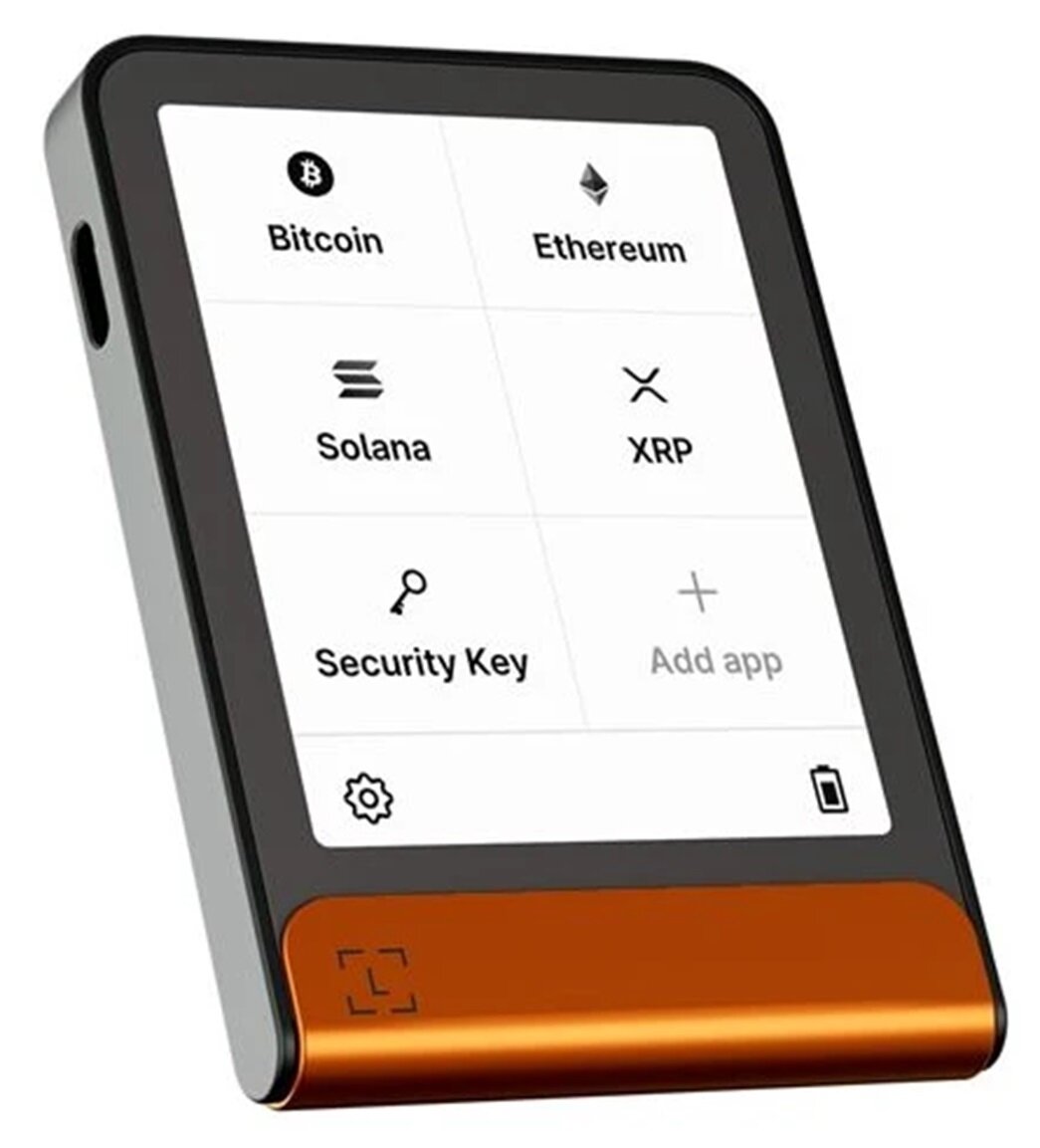 LEDGER Flex Orange Crypto Hardware Wallet Portfel kryptowalut - niskie ceny  i opinie w Media Expert