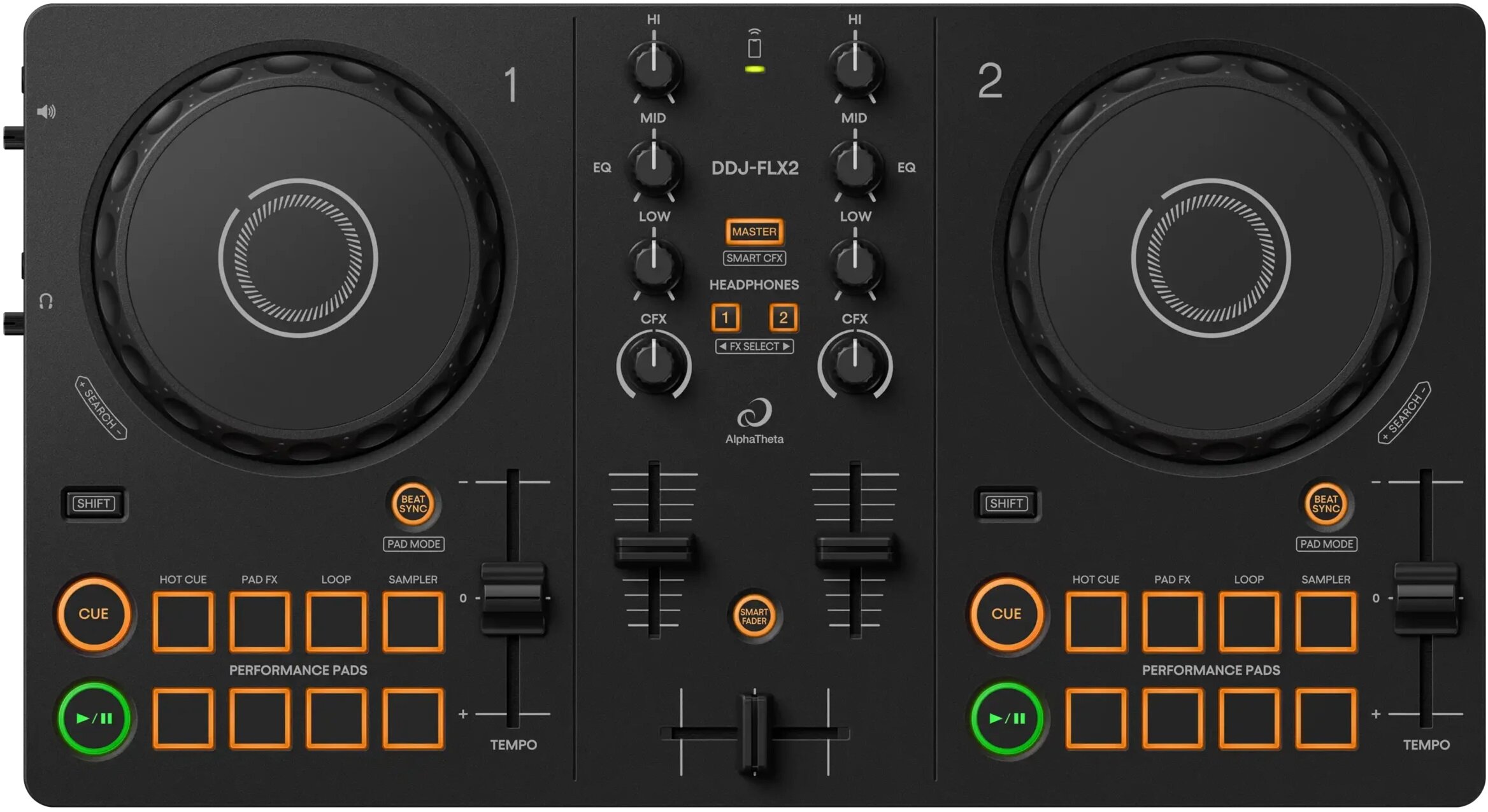 【AlphaTheta】DDJ-FLX2 ALPHA THETA DDJ-FLX2 Kontroler DJ - niskie ceny i opinie w Media