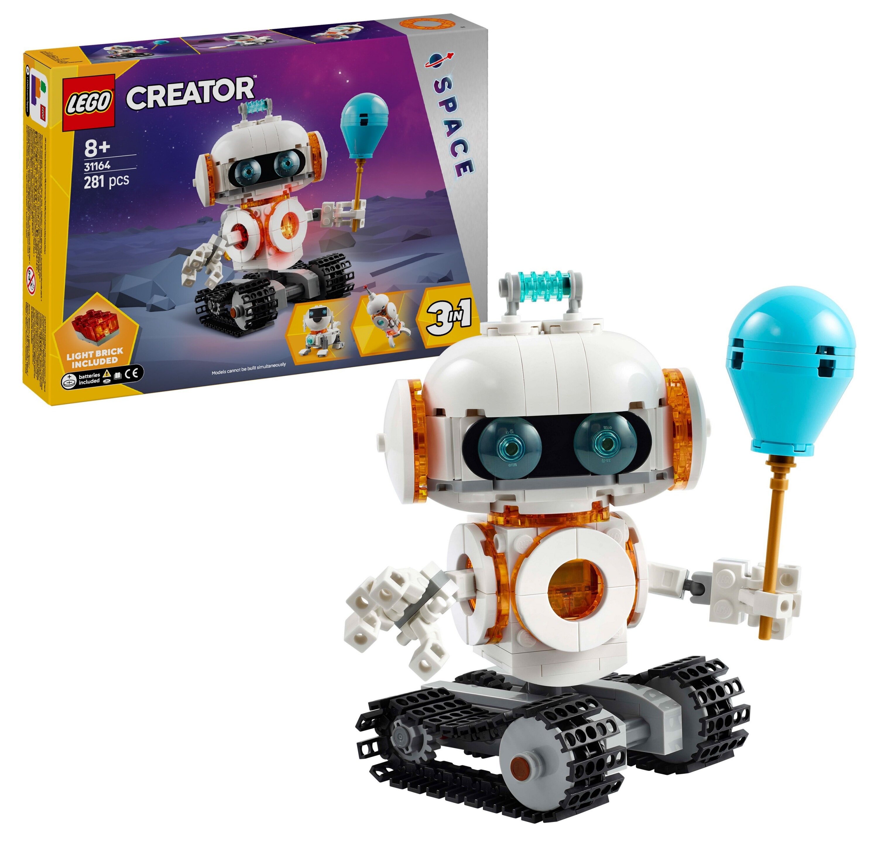LEGO 31164 Creator 3w1 Kosmiczny robot - niskie ceny i opinie w