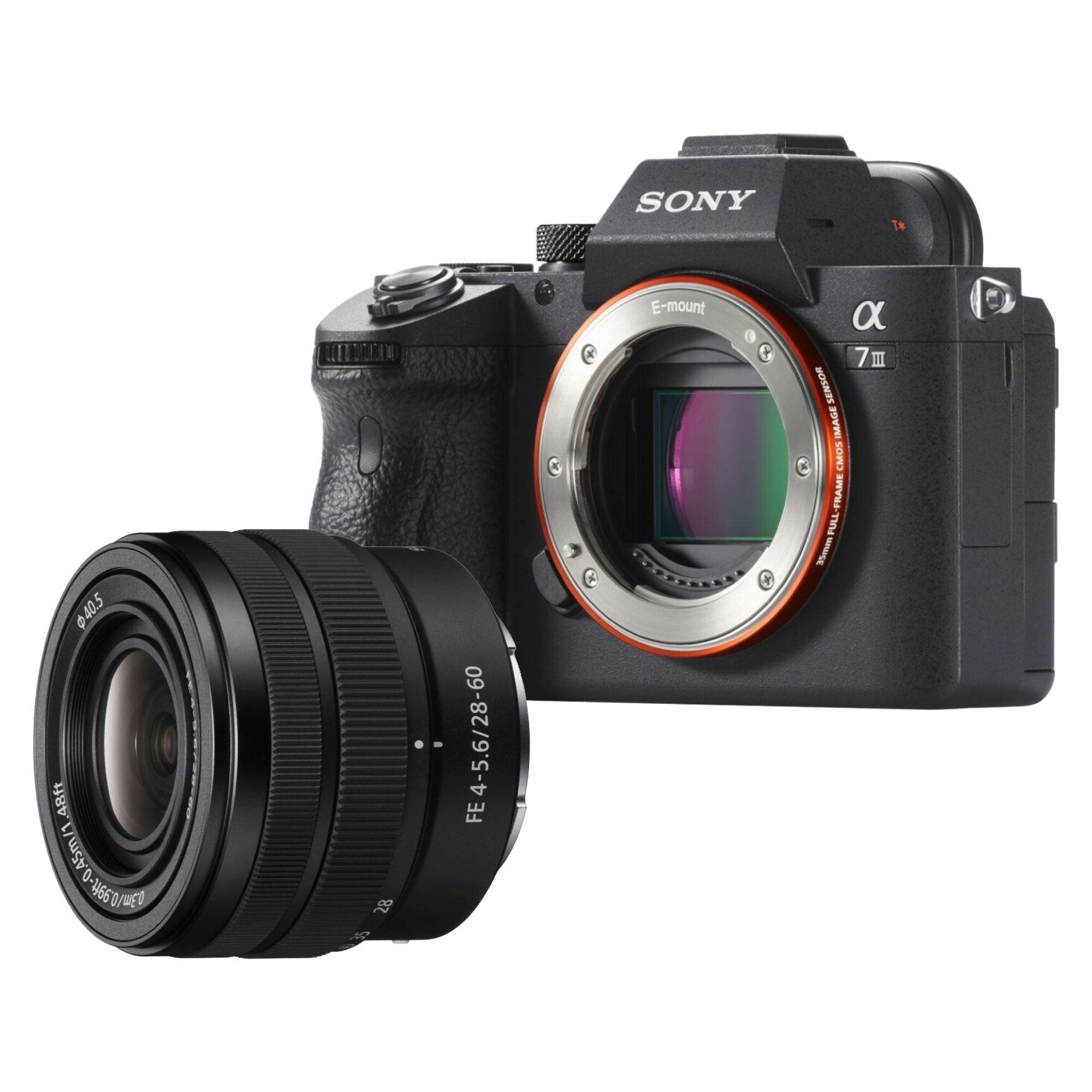SONY Alpha A7 III (ILCE-7M3B.CEC) Body Czarny, Full Frame, 24Mpix
