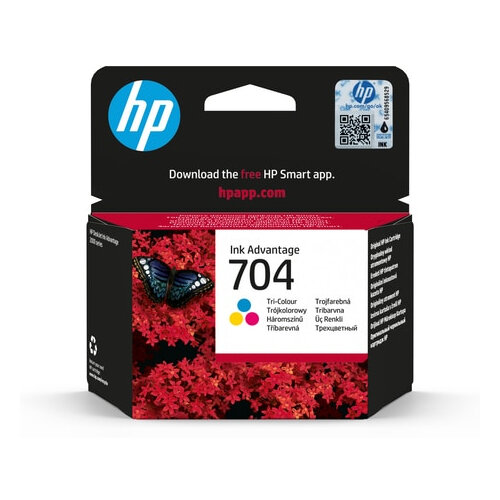 HP 704 Kolorowy 5.5 ml CN693AE Tusz - niskie ceny i opinie w Media