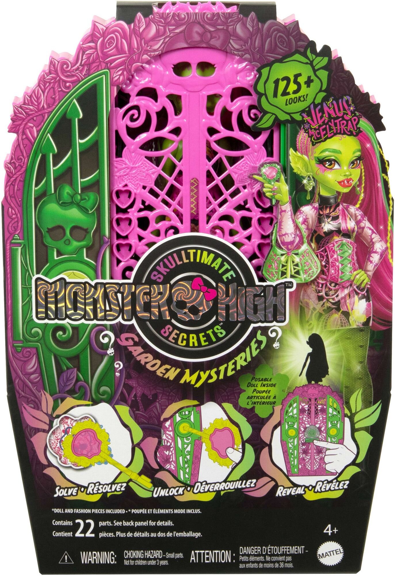 MONSTER HIGH Straszysekrety Venus McFlytrap HYT75 Lalka - niskie