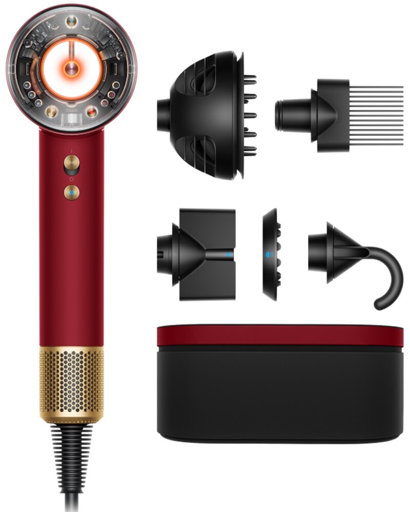 DYSON Supersonic Nural™ Czerwono-Złoty Suszarka - niskie ceny i