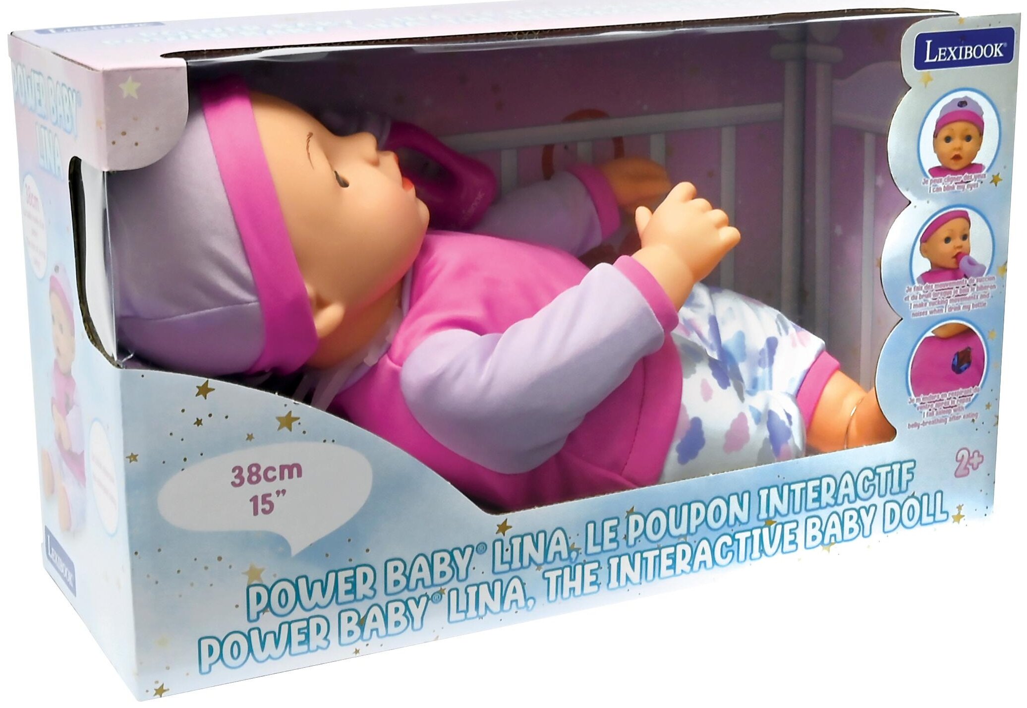 LEXIBOOK Power Baby Lina BABY02 Lalka - niskie ceny i opinie w