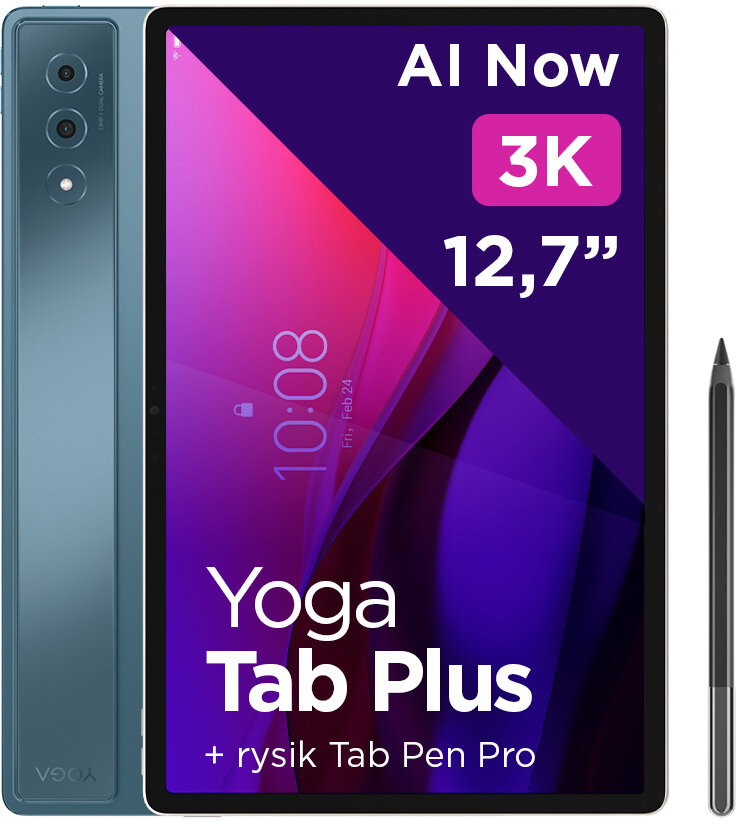 Androidタブレット本体 Lenovo Yoga Tab Plus TB520FU Lenovo Yoga Tab Plus | プレミアムAI搭載タブレット | レノボ・ ジャパン