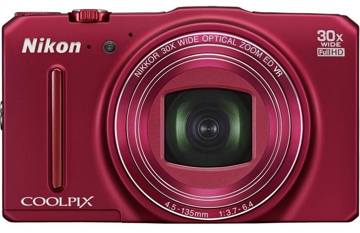 NIKON Coolpix S9700 Czerwony Aparat Cyfrowy - niskie ceny i opinie
