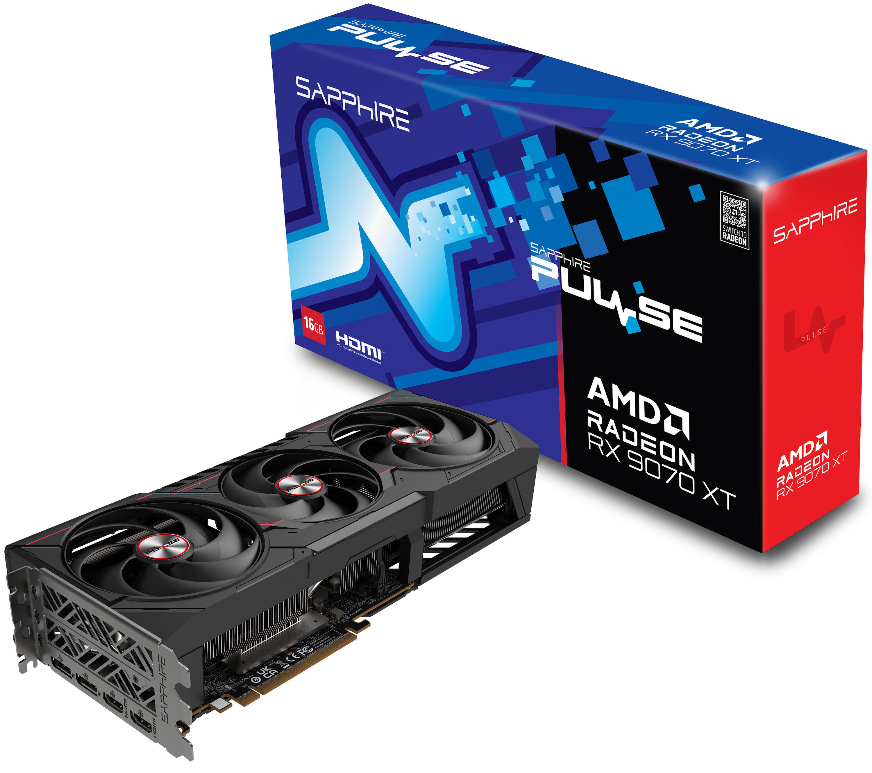 SAPPHIRE Pulse Radeon RX 9070 XT Gaming 16GB Karta graficzna