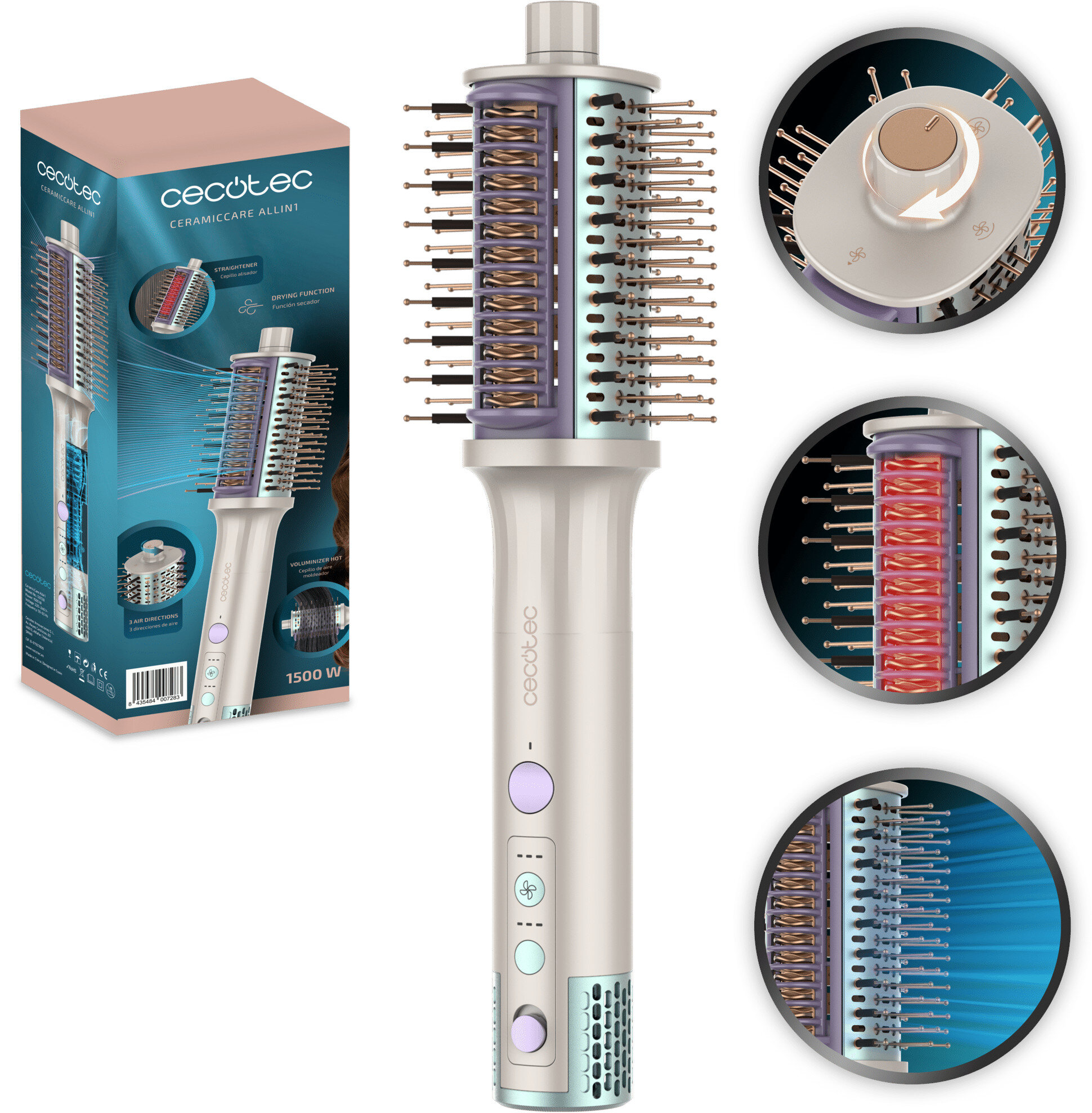 ミライグリッシュセット Szczotka-do-wlosow-CECOTEC-