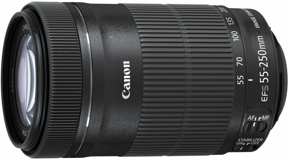 CANON EF-S 55-250 mm f/4-5.6 IS STM Obiektyw - niskie ceny i