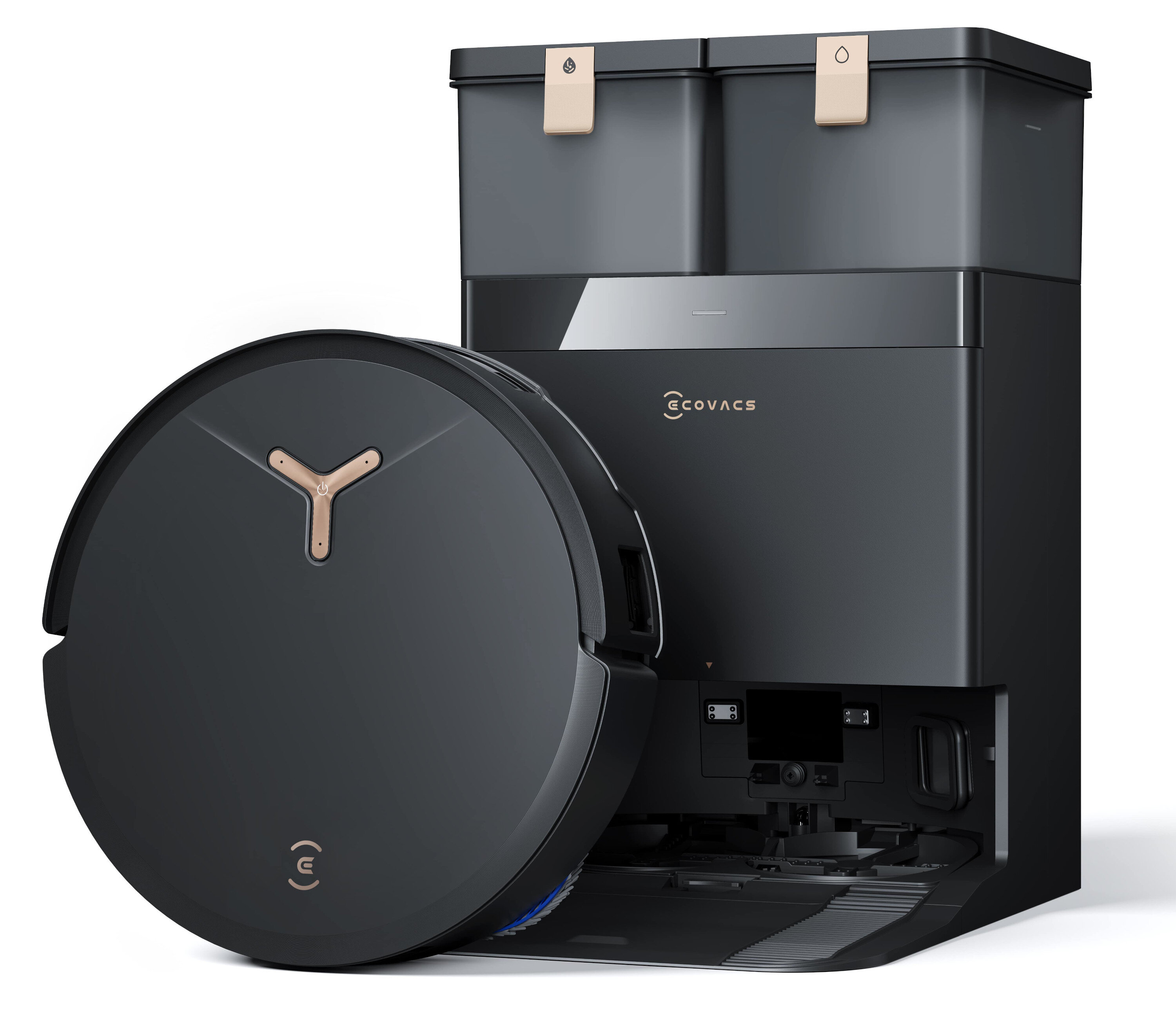 ECOVACS Deebot T50 Max Pro Omni Czarno-złoty Robot sprzątający