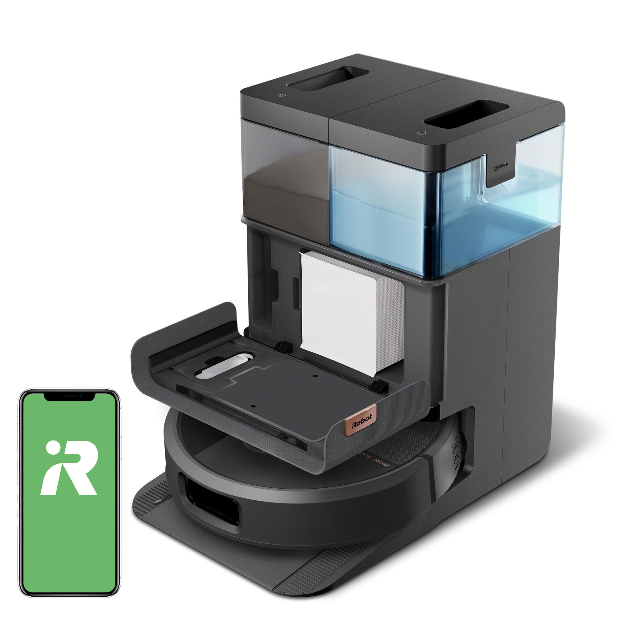 Roomba® Plus 505 Comboロボット　+AutoWash™ Roomba Plus 505 Combo ロボット + AutoWash 充電ステーション | アイ