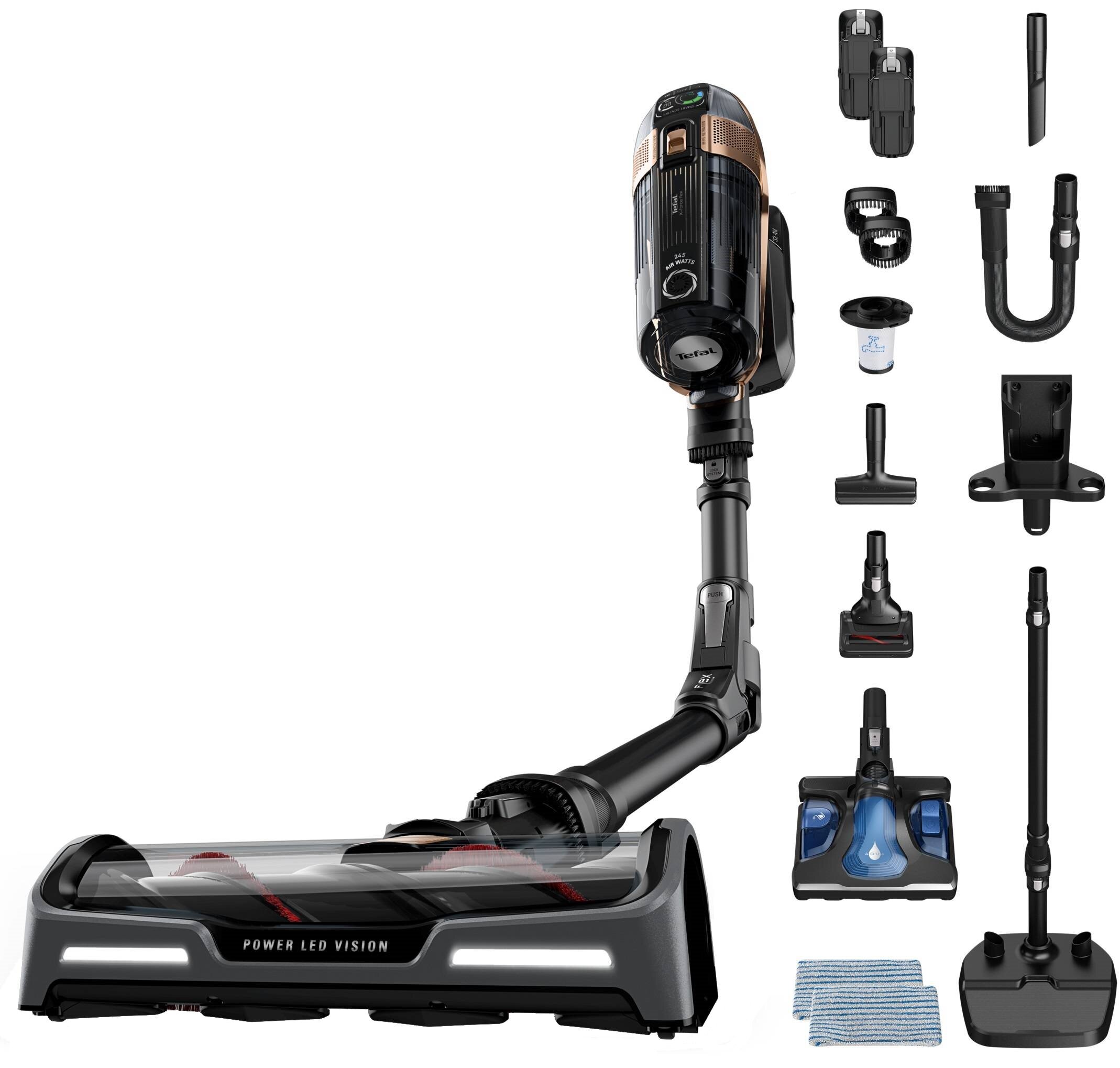 TEFAL X-Force Flex 15.60 Aqua TY99G3WO 2 baterie w zestawie