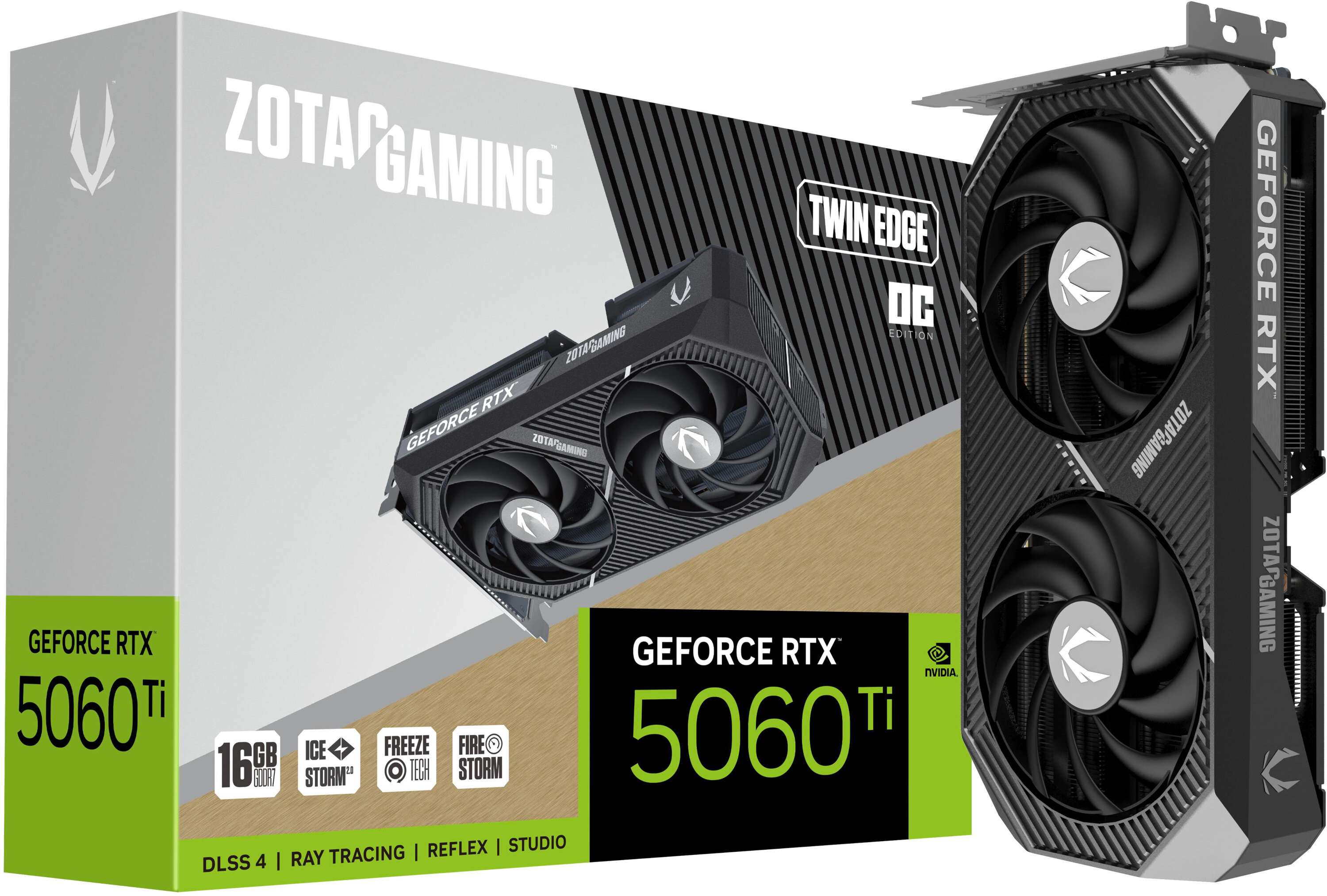 ZOTAC Gaming GeForce RTX 5060 Ti Twin Edge OC 16GB DLSS 4 Karta