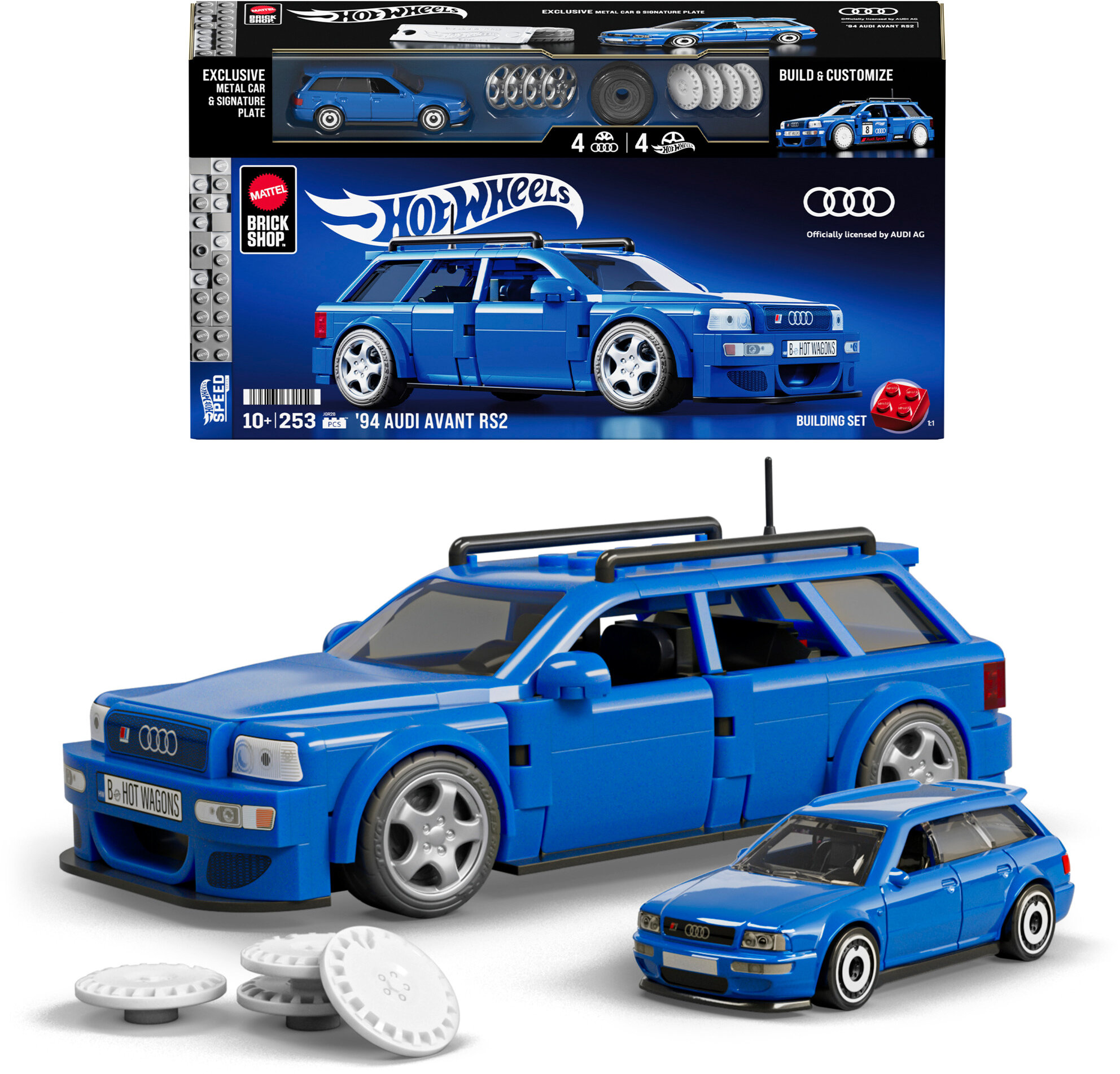 BRICK SHOP Hot Wheels Speed Series Audi Avant RS2 (1994) JGR28