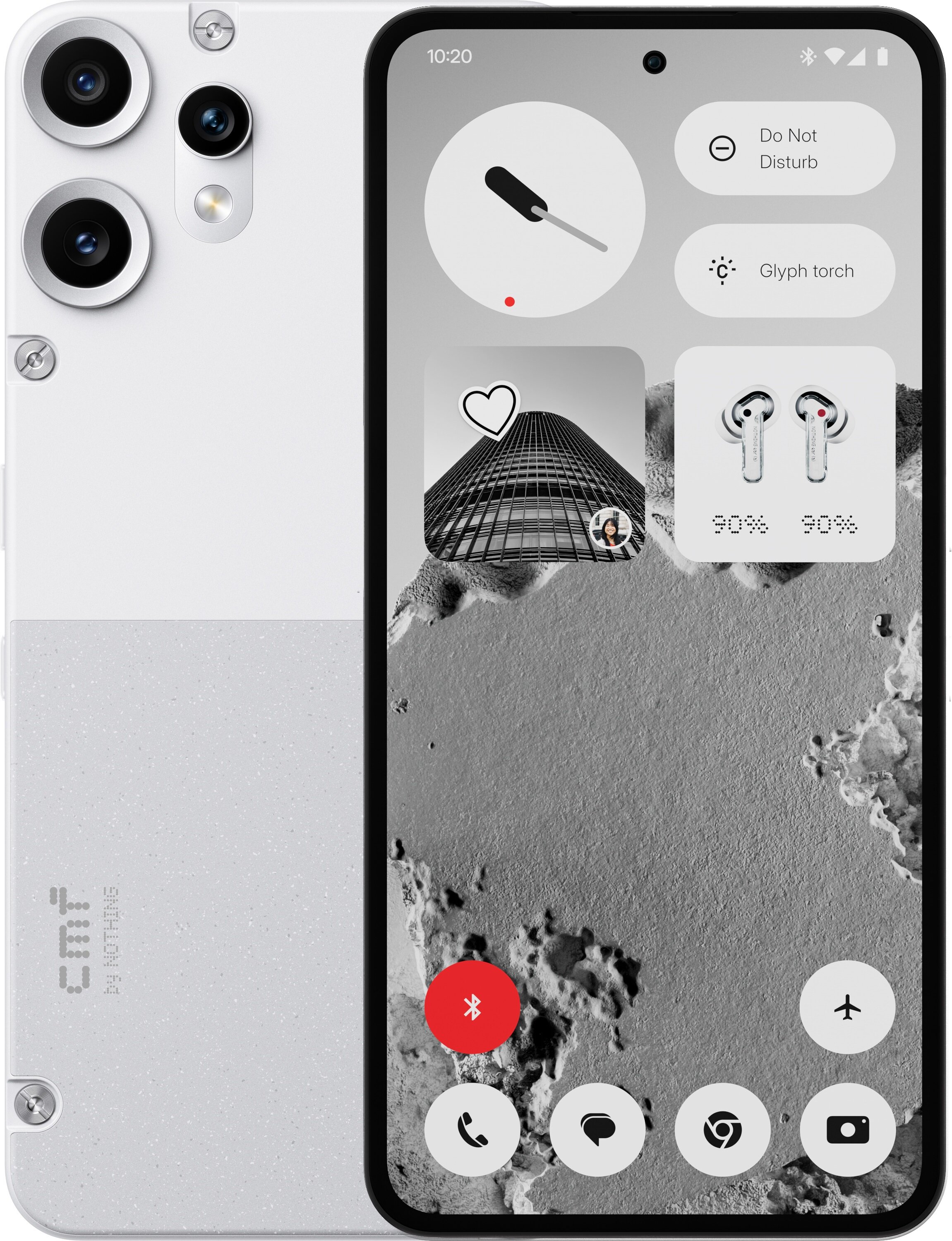 CMF Phone 2 Pro 256GB ホワイト ケース付き Nothing Nothing CMF Phone 2 Pro Dual Sim 8GB RAM 256GB 5G 白 新品