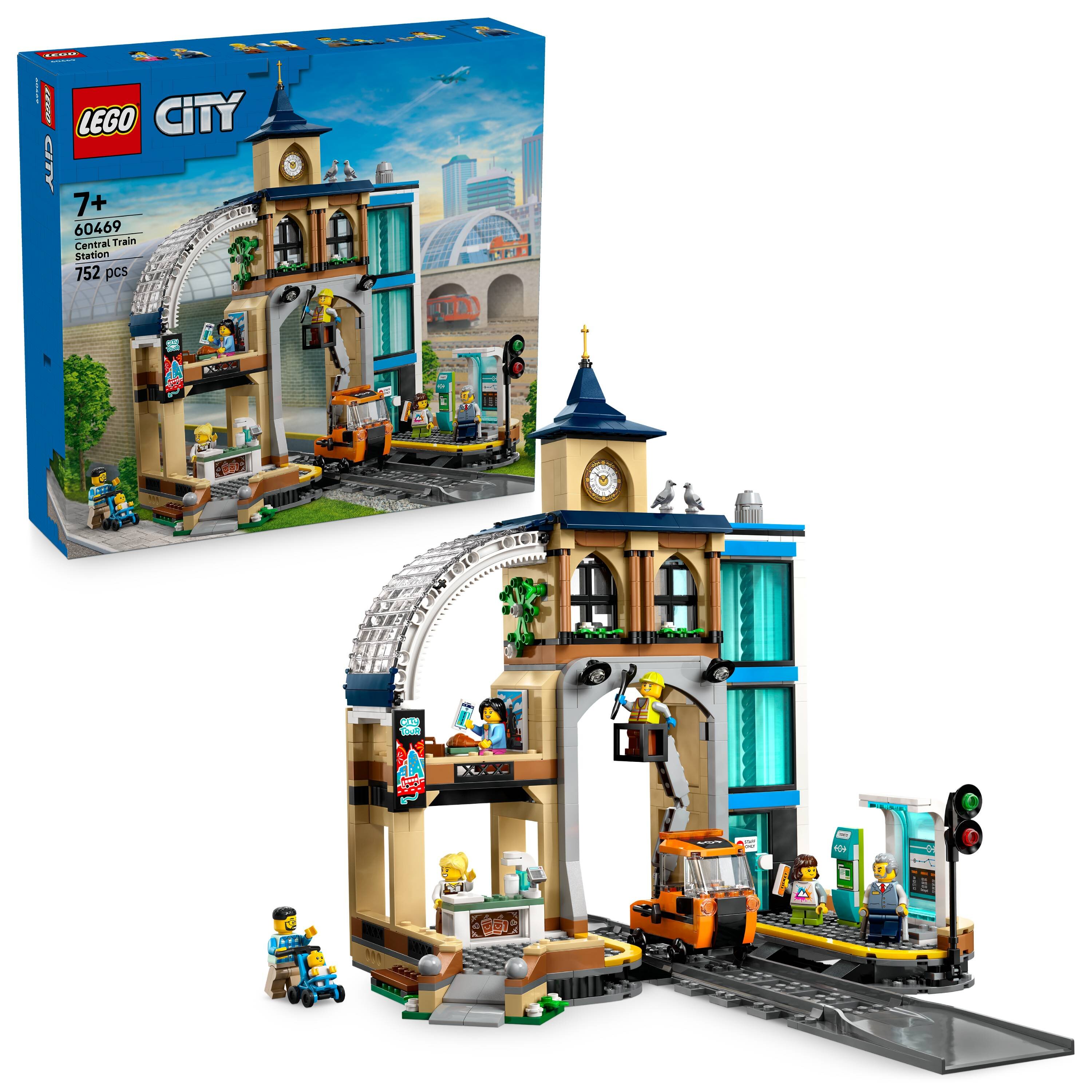 LEGO 60469 City Centralny dworzec kolejowy - niskie ceny i opinie w ...