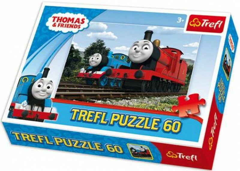 TREFL Thomas & Friends Dwie Lokomotywy (60 elementów) Puzzle - niskie ...
