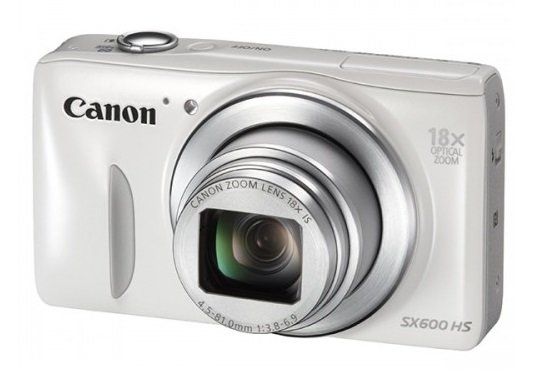 CANON PowerShot SX600 HS Biały Aparat - niskie ceny i opinie w