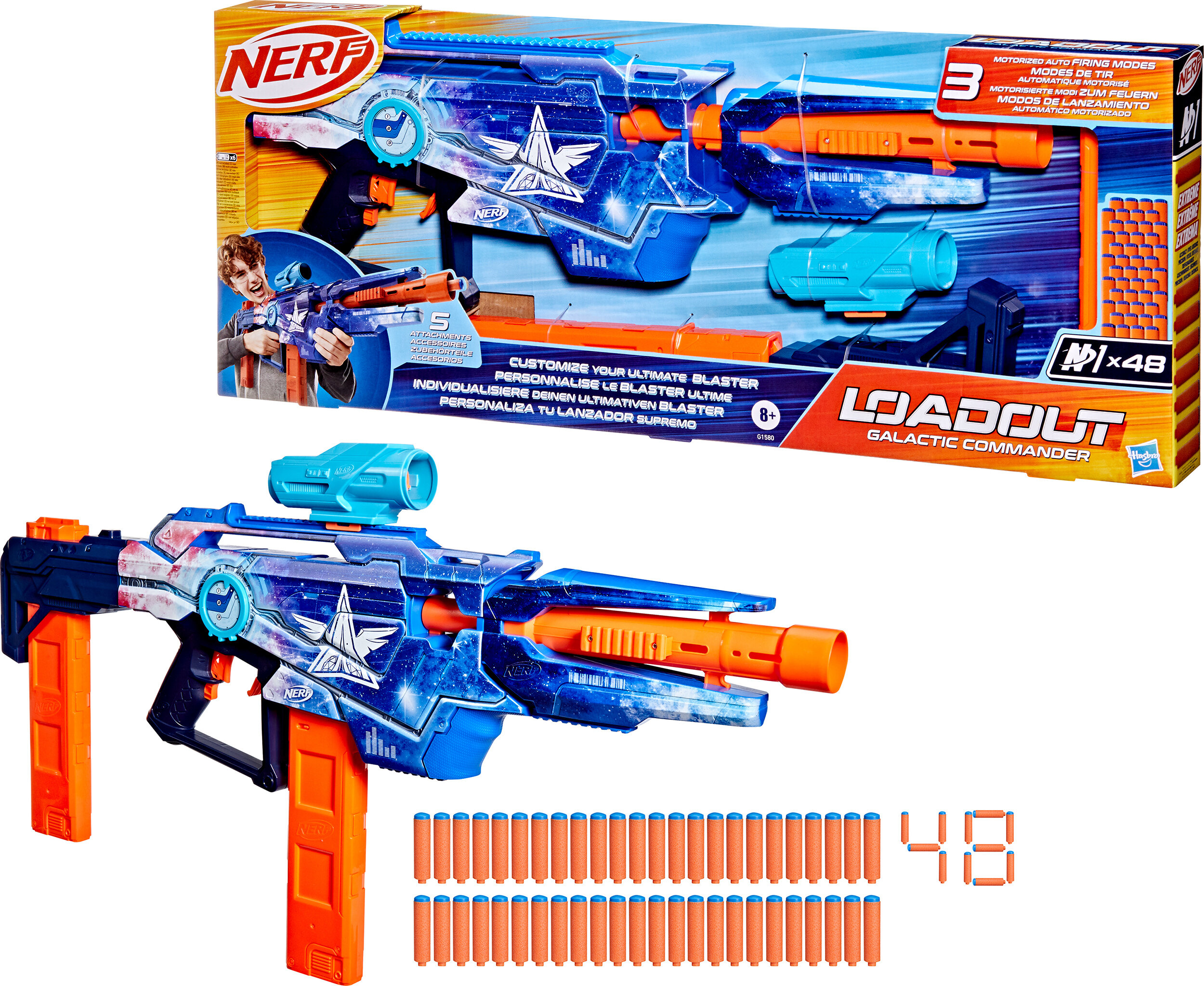 NERF Loadout Galactic Commander G15804N0 Wyrzutnia - niskie ceny i