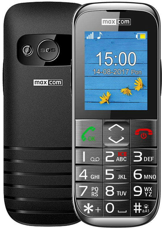 Telefon MAXCOM MM720 Czarny