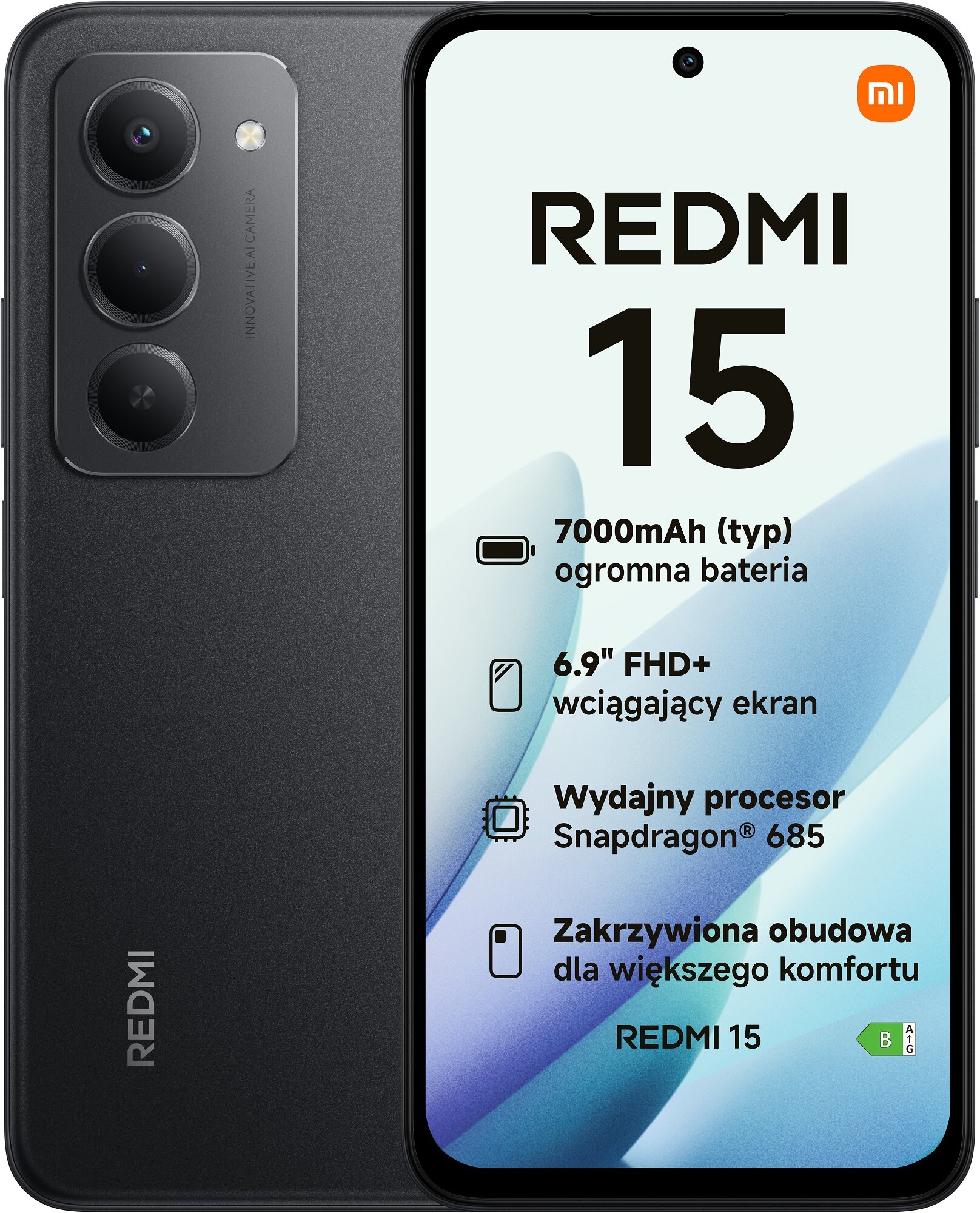 XIAOMI Redmi 15 6/128GB 6.9