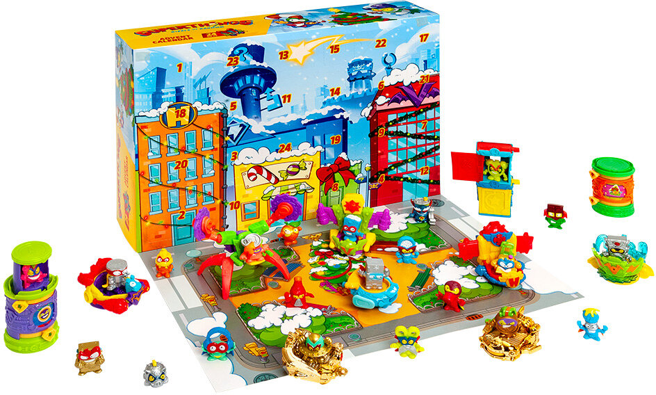SuperThings Kalendarz adwentowy PSTSP114IN01 Zestaw figurek MAGIC