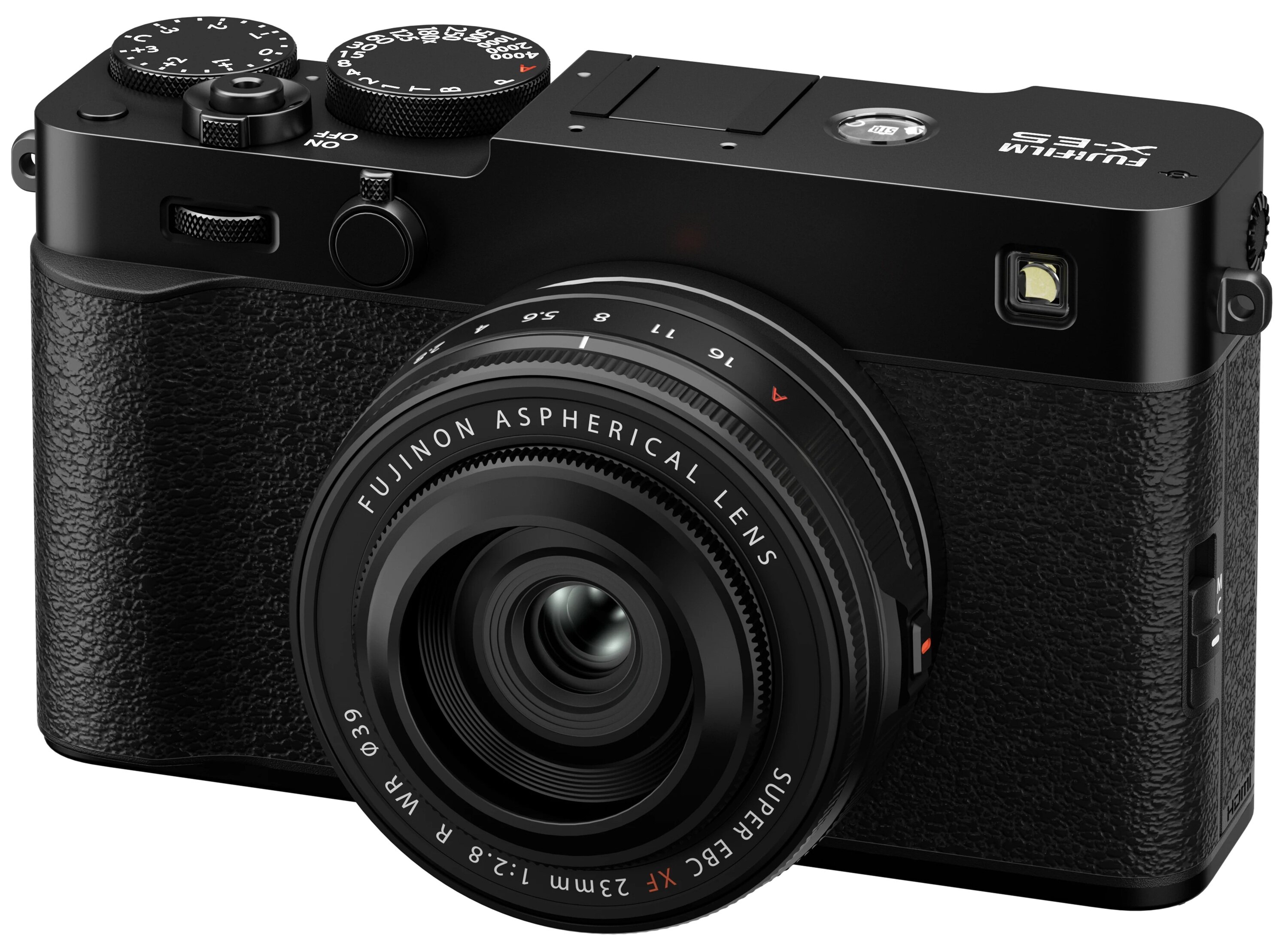 FUJIFILM X-E5 Czarny, 40.2Mpix, 6.2K, 20kl/s + Obiektyw XF 23mm