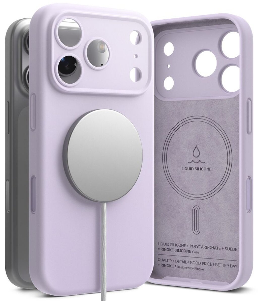 RINGKE Silicone Magnetic MagSafe do Apple iPhone 17 Pro Max