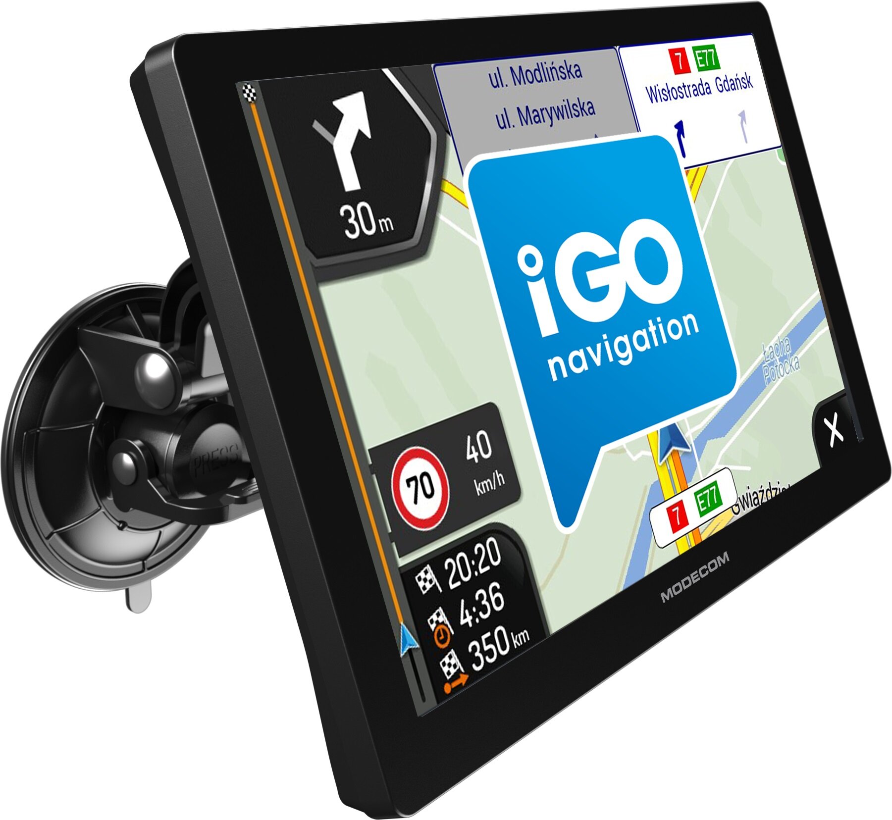 MODECOM FreeWAY CX 9.4 iGO, Europa Nawigacja do samochodów i